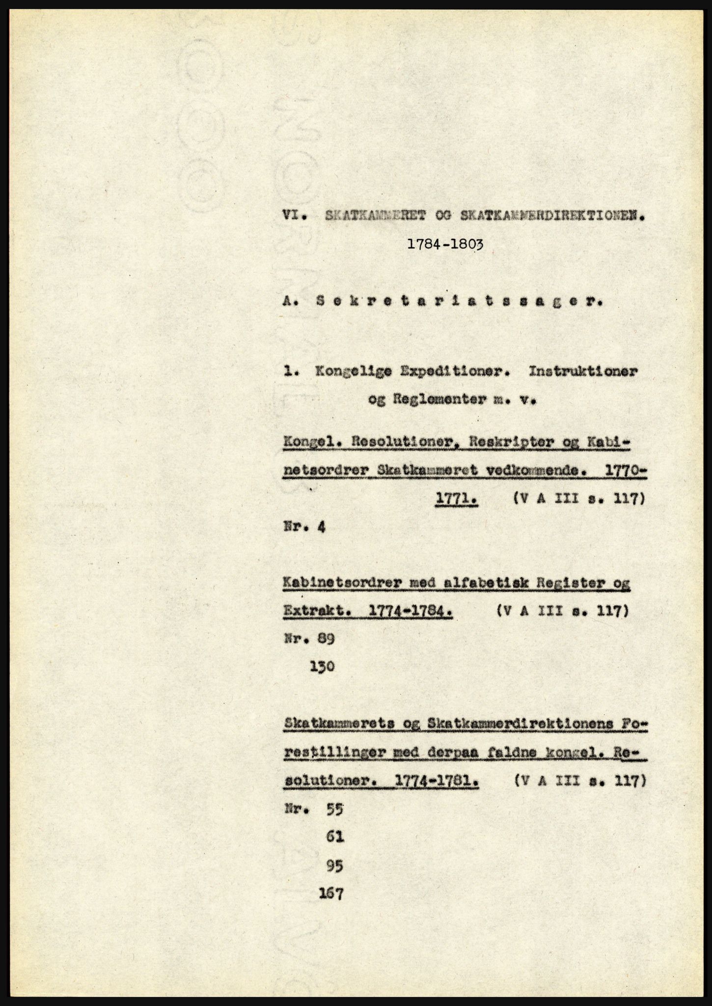 Riksarkivet, Seksjon for eldre arkiv og spesialsamlinger, AV/RA-EA-6797/H/Ha, 1953, p. 1