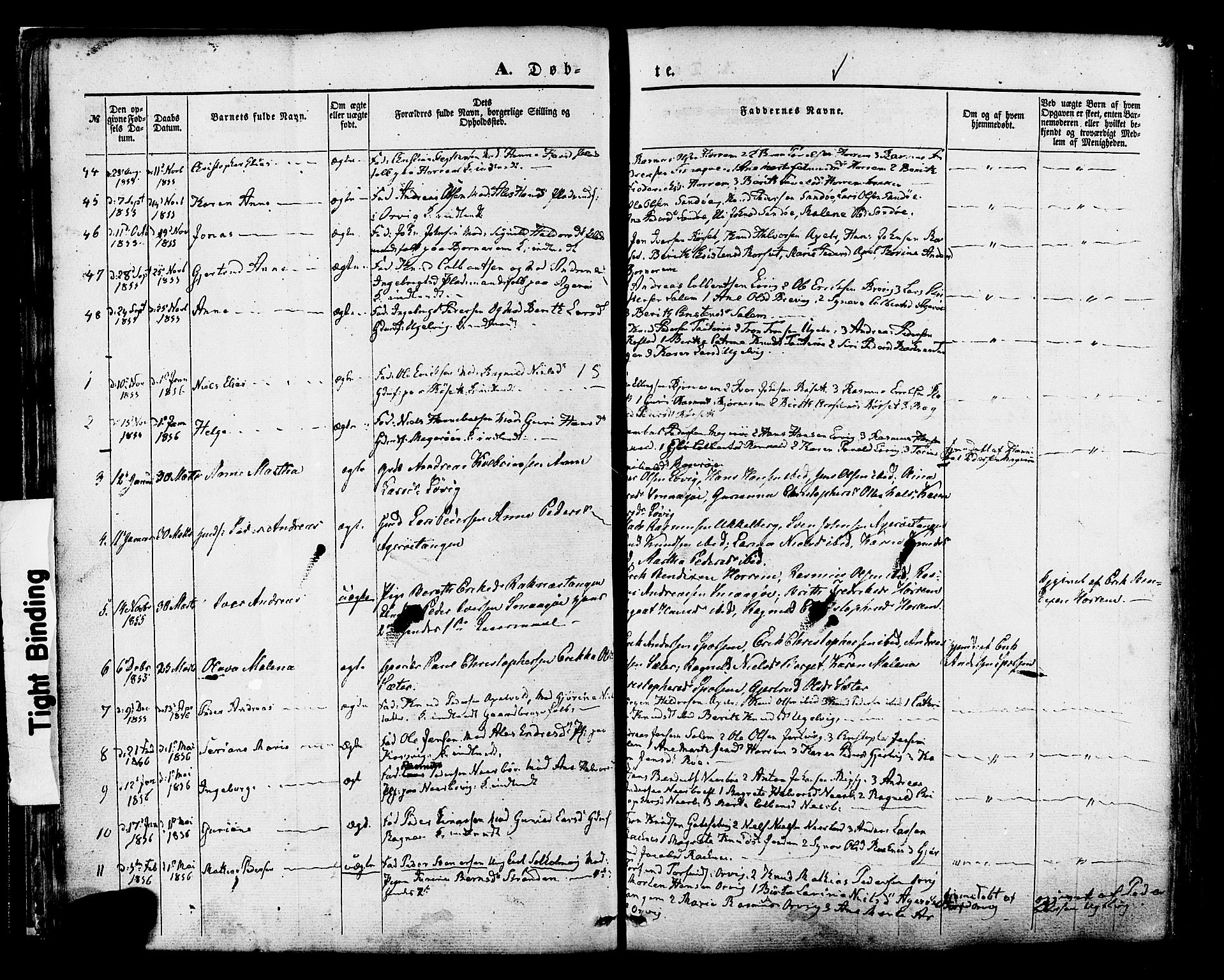 Ministerialprotokoller, klokkerbøker og fødselsregistre - Møre og Romsdal, AV/SAT-A-1454/560/L0719: Parish register (official) no. 560A03, 1845-1872, p. 30