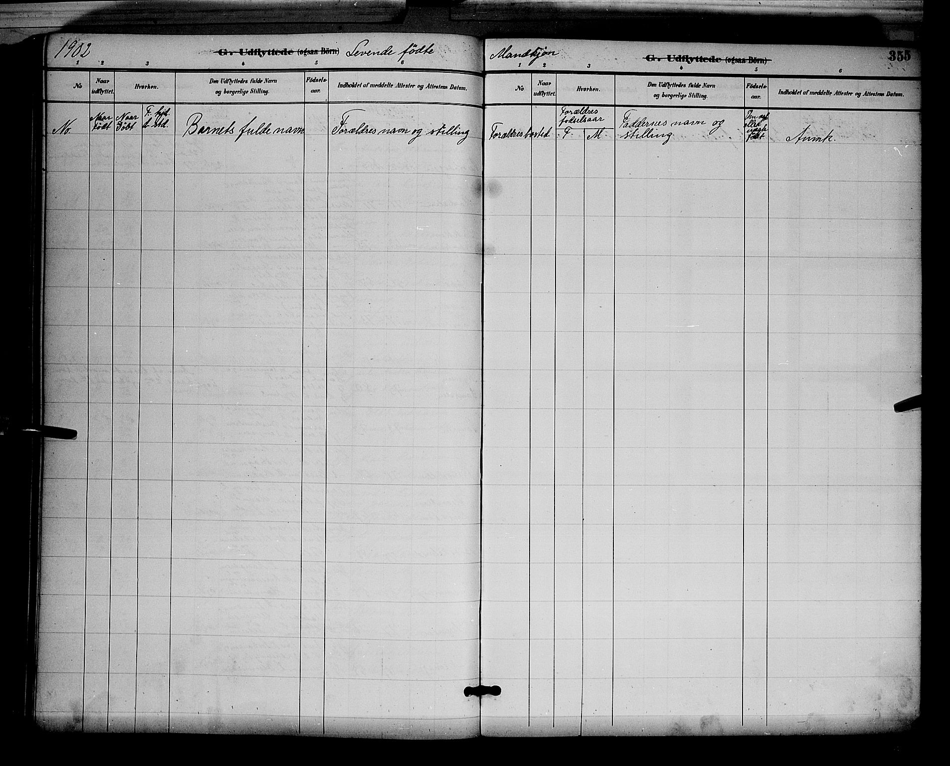 Ringsaker prestekontor, AV/SAH-PREST-014/L/La/L0012: Parish register (copy) no. 12, 1891-1902, p. 356