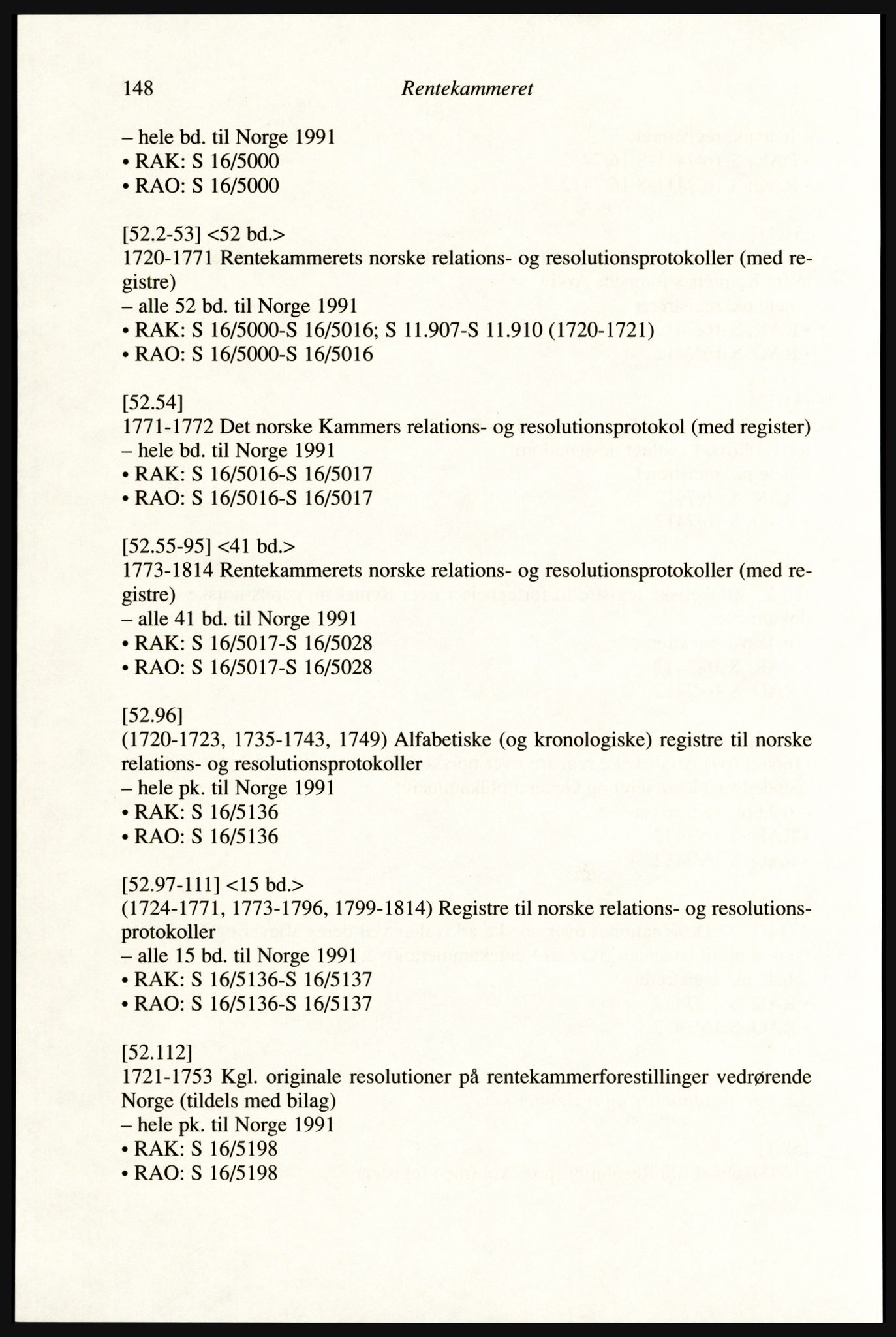 Publikasjoner utgitt av Arkivverket, PUBL/PUBL-001/A/0002: Erik Gøbel: NOREG, Tværregistratur over norgesrelevant materiale i Rigsarkivet i København (2000), 2000, p. 150