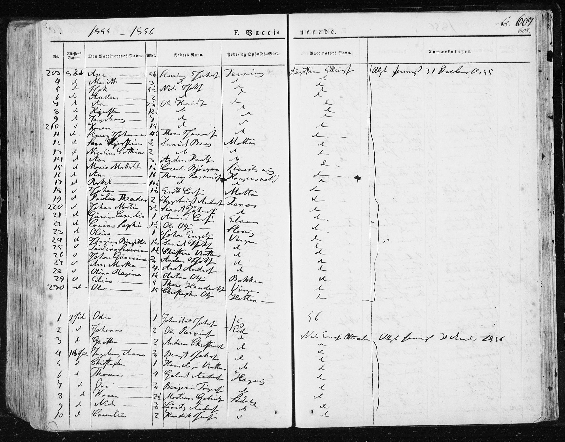 Ministerialprotokoller, klokkerbøker og fødselsregistre - Sør-Trøndelag, SAT/A-1456/659/L0735: Parish register (official) no. 659A05, 1826-1841, p. 607