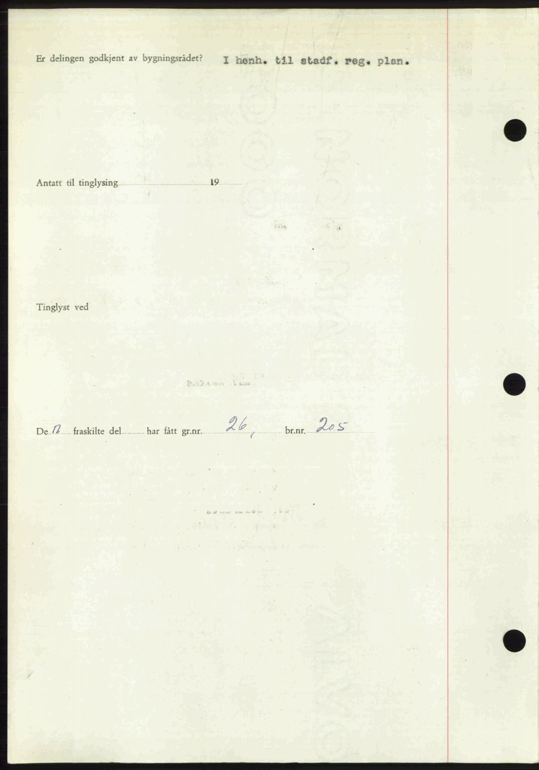 Romsdal sorenskriveri, AV/SAT-A-4149/1/2/2C: Mortgage book no. A28, 1948-1949, Diary no: : 314/1949