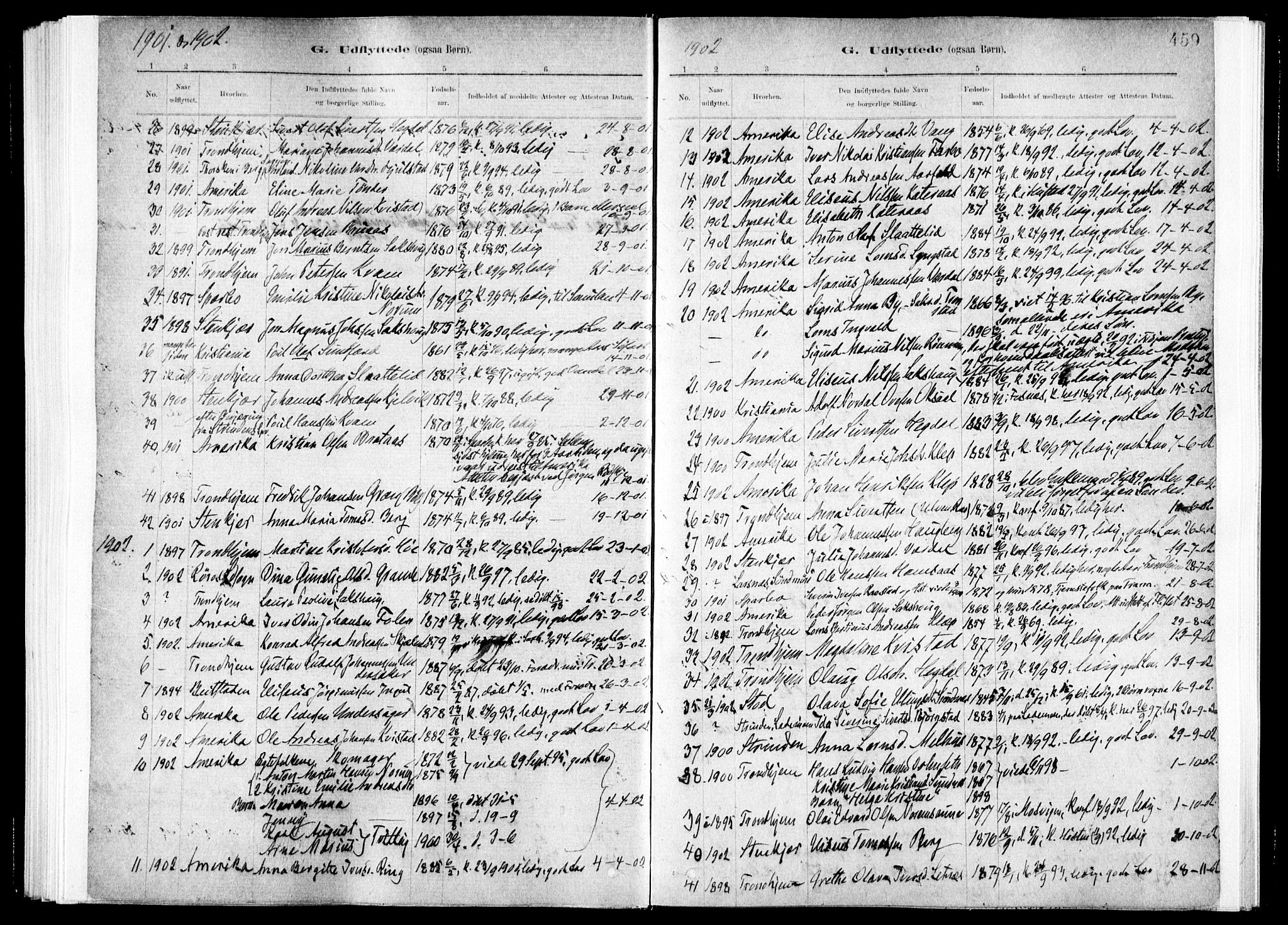 Ministerialprotokoller, klokkerbøker og fødselsregistre - Nord-Trøndelag, SAT/A-1458/730/L0285: Parish register (official) no. 730A10, 1879-1914, p. 459