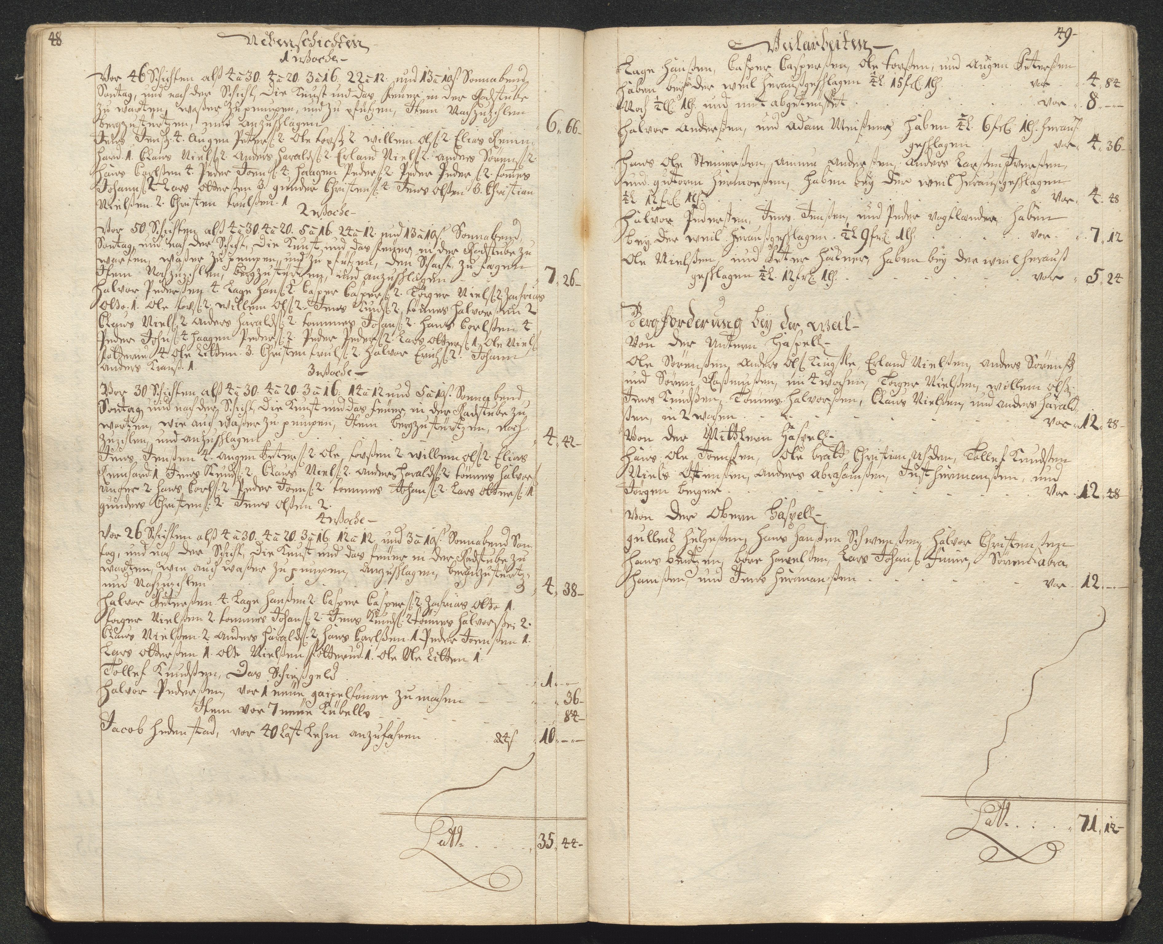 Kongsberg Sølvverk 1623-1816, AV/SAKO-EA-3135/001/D/Dc/Dcd/L0099: Utgiftsregnskap for gruver m.m., 1710, p. 76