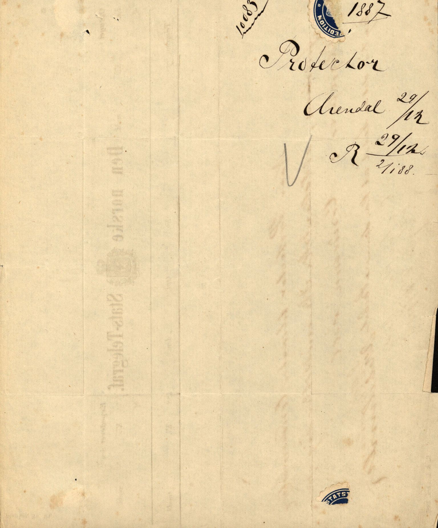 Pa 63 - Østlandske skibsassuranceforening, VEMU/A-1079/G/Ga/L0020/0003: Havaridokumenter / Anton, Diamant, Templar, Finn, Eliezer, Arctic, 1887, p. 8