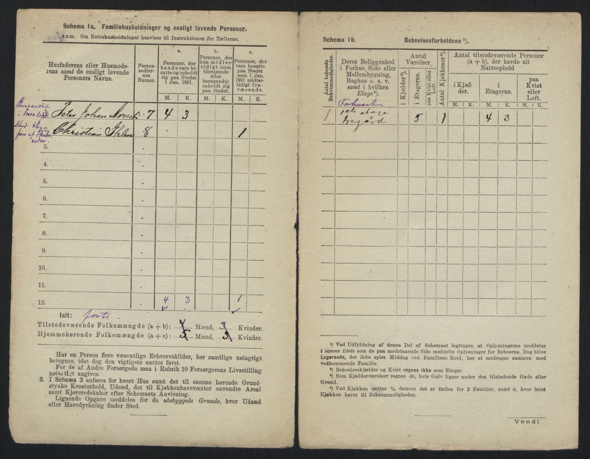 RA, 1891 census for 0301 Kristiania, 1891, p. 32318