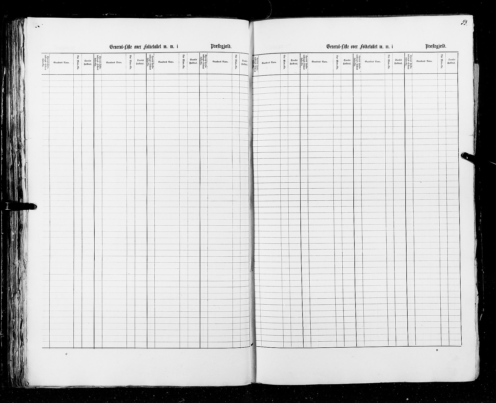 RA, Census 1855, vol. 3: Bratsberg amt, Nedenes amt og Lister og Mandal amt, 1855, p. 53