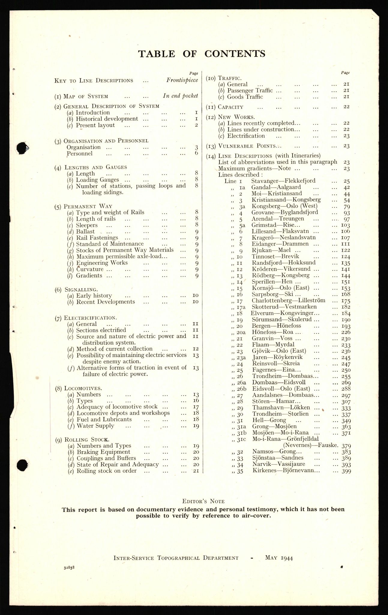 Forsvaret, Forsvarets overkommando II, AV/RA-RAFA-3915/D/Dd/L0014: Norske jernbaner, 1944, p. 5