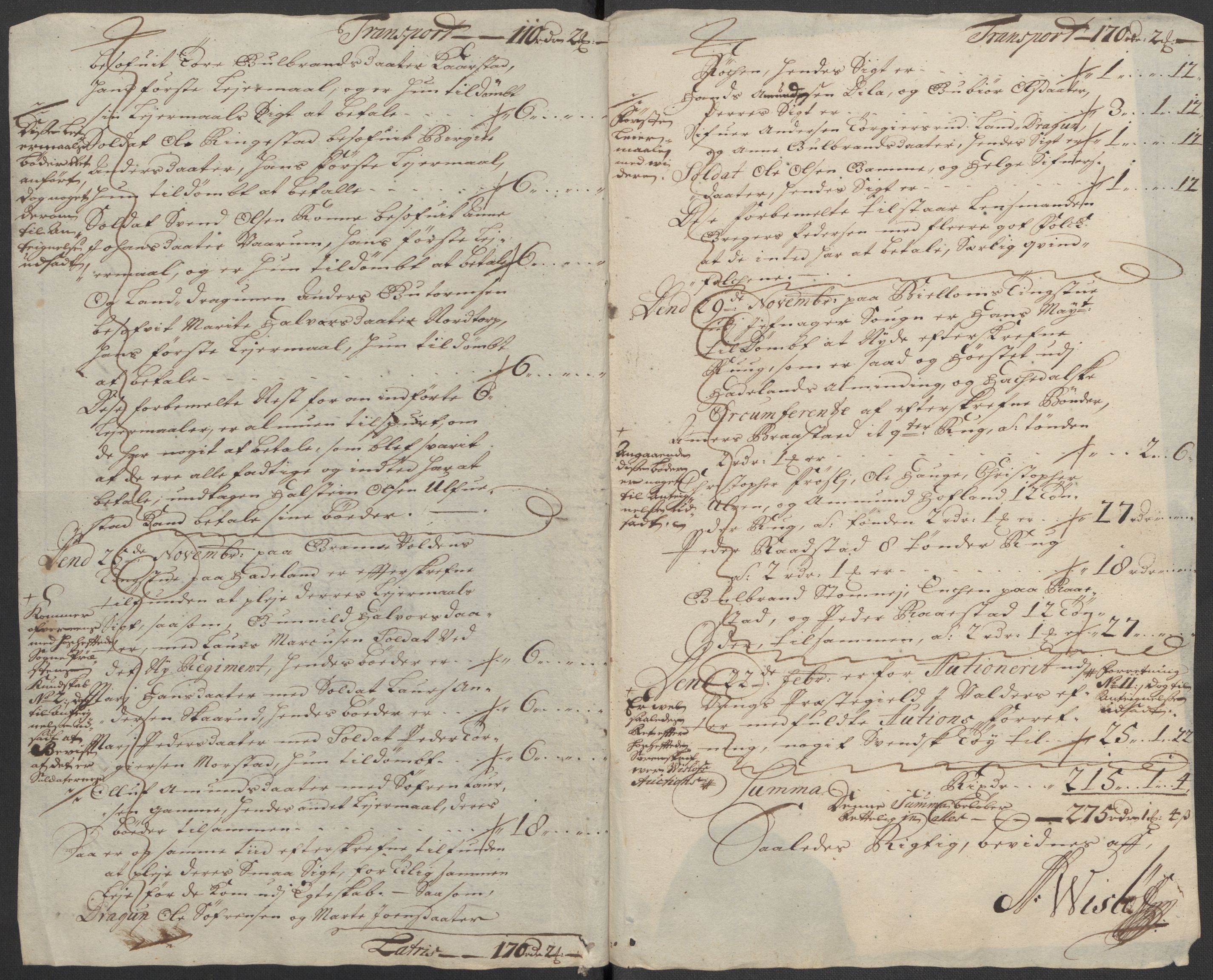 Rentekammeret inntil 1814, Reviderte regnskaper, Fogderegnskap, RA/EA-4092/R18/L1320: Fogderegnskap Hadeland, Toten og Valdres, 1718, p. 80