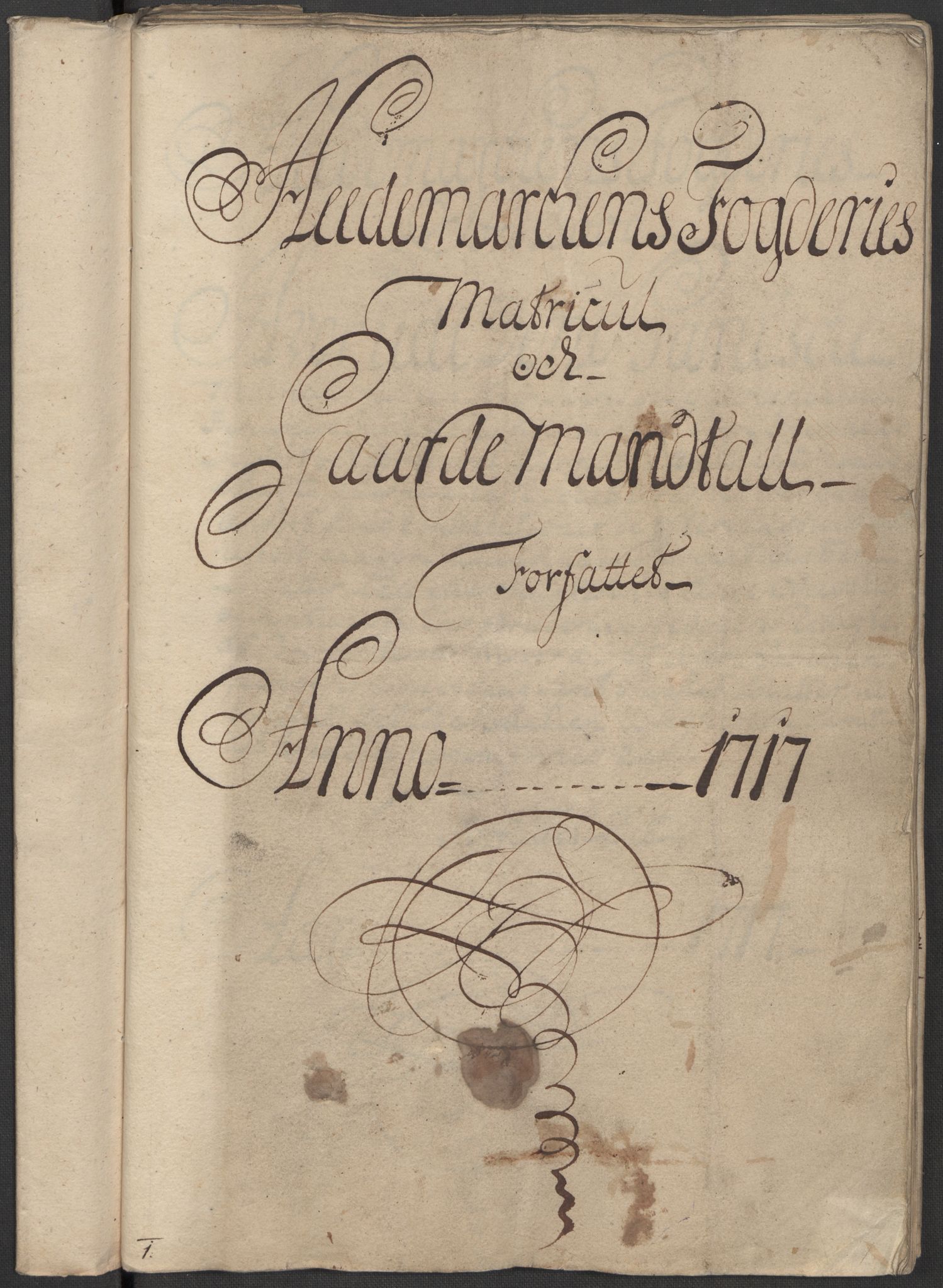 Rentekammeret inntil 1814, Reviderte regnskaper, Fogderegnskap, AV/RA-EA-4092/R16/L1056: Fogderegnskap Hedmark, 1717, p. 16