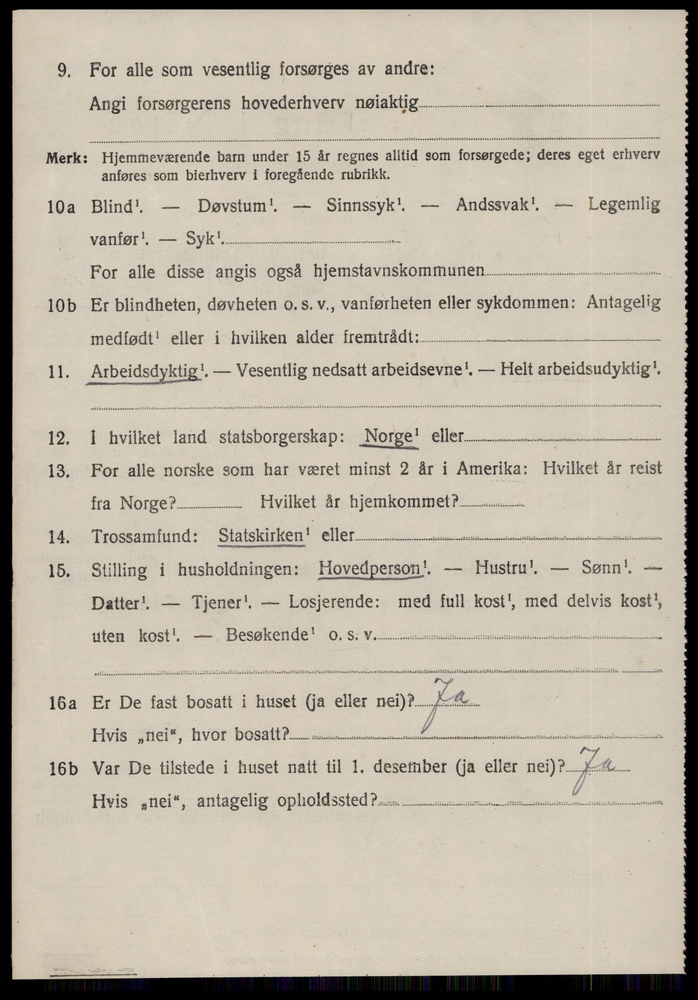 SAT, 1920 census for Ørskog, 1920, p. 1623