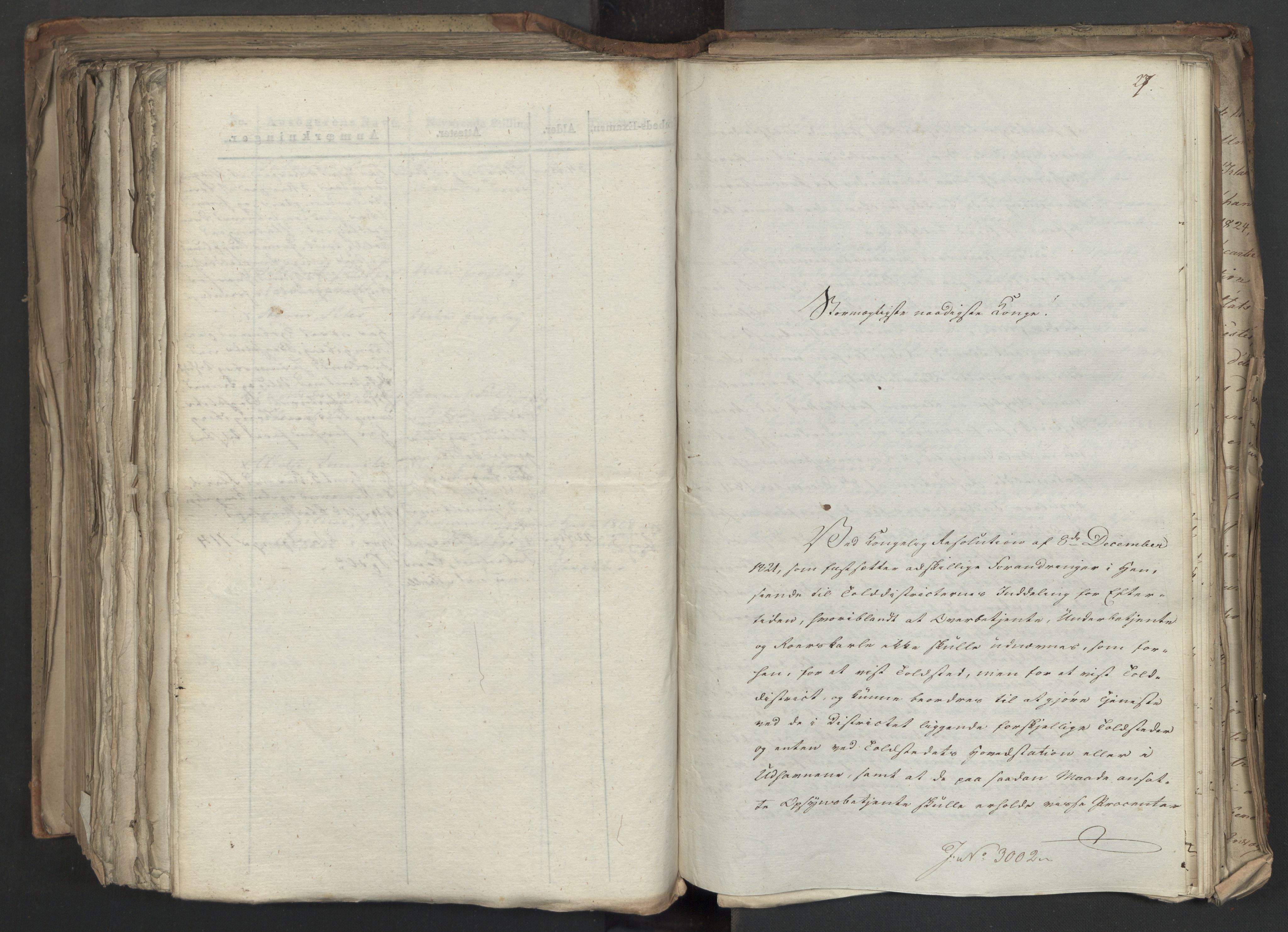 Statsrådsavdelingen i Stockholm, RA/S-1003/D/Da/L0044: Regjeringsinnstillinger nr. 2846-3066, 1825, p. 456