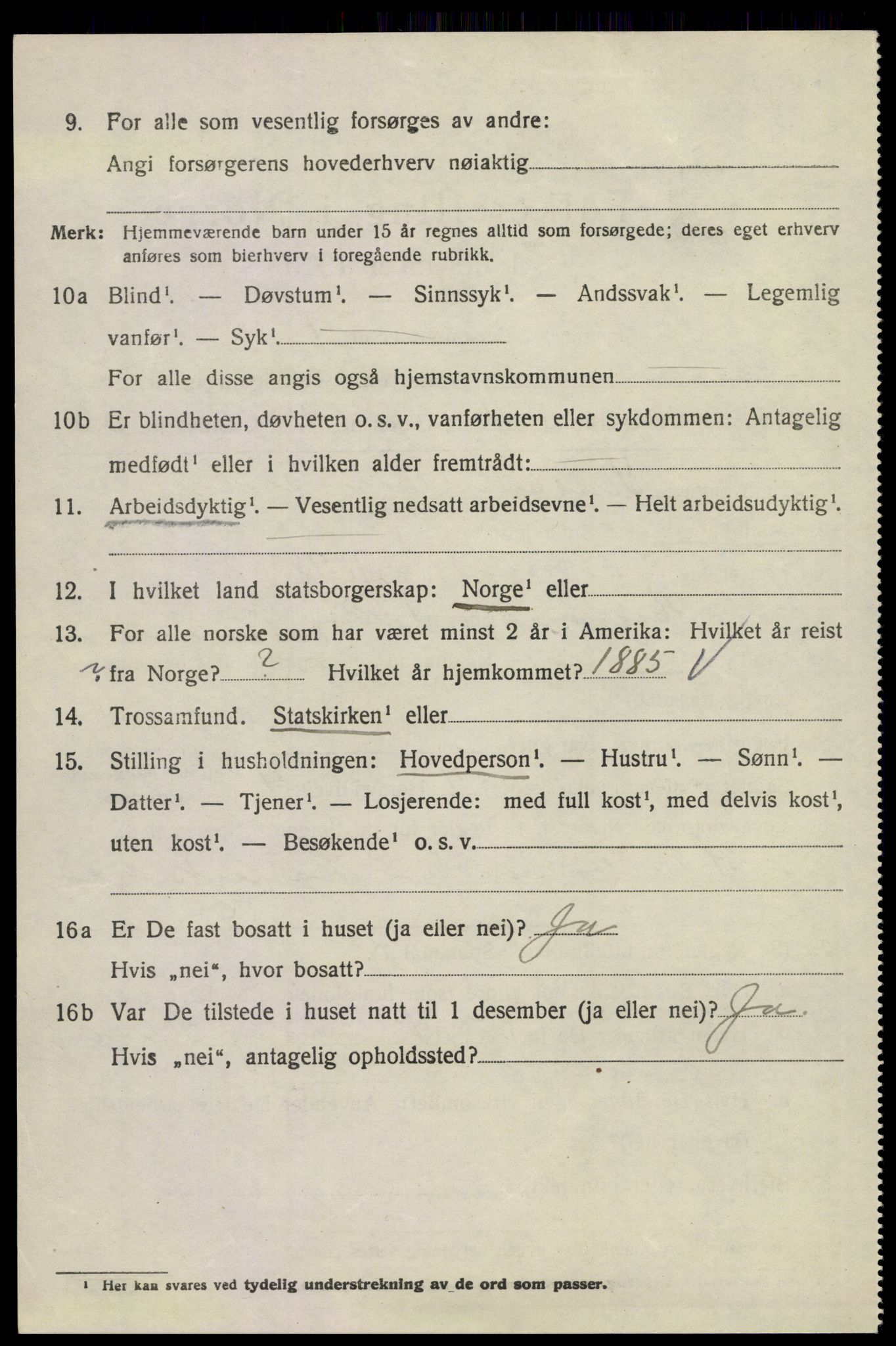 SAKO, 1920 census for Hedrum, 1920, p. 2532
