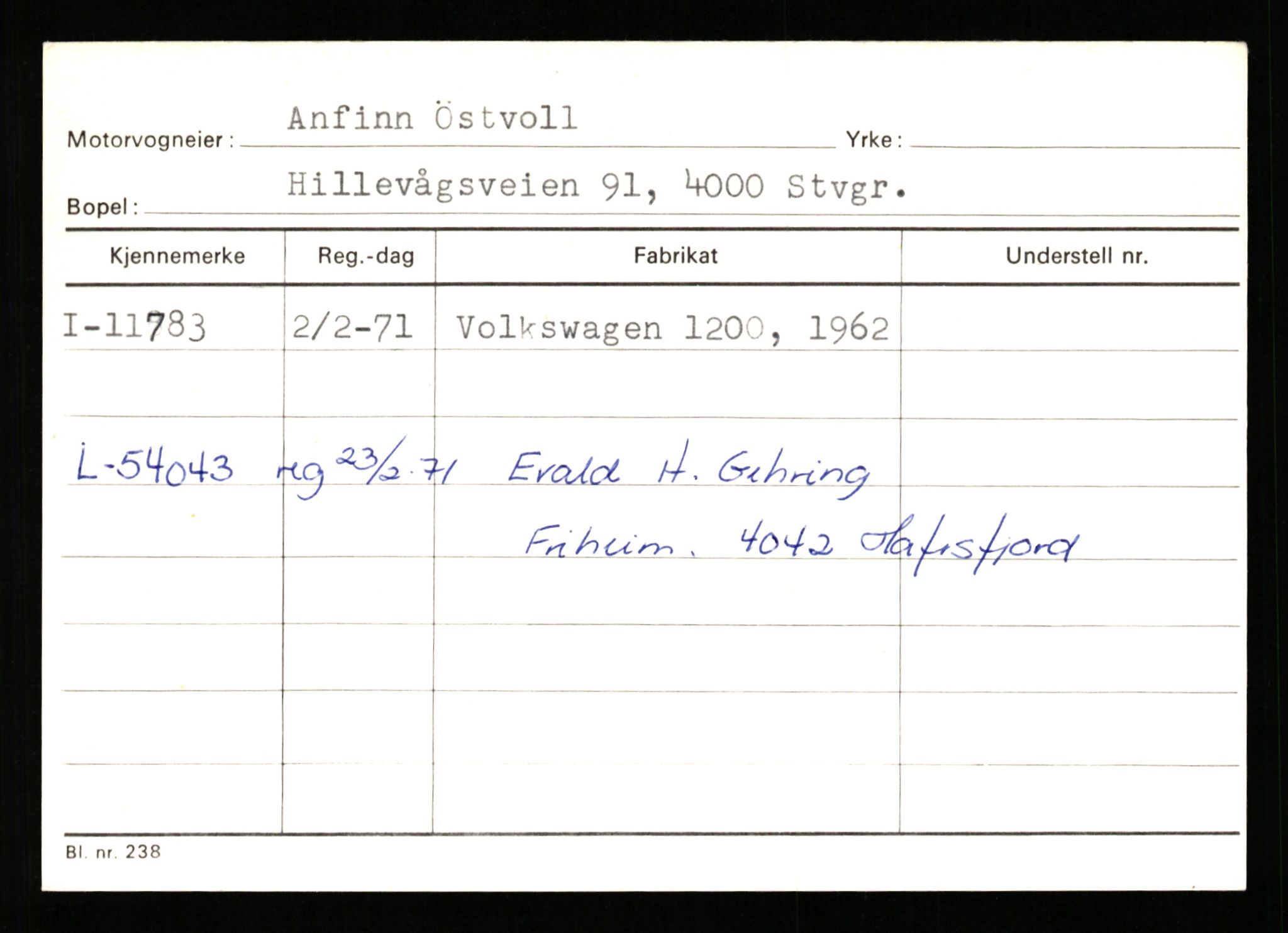 Stavanger trafikkstasjon, AV/SAST-A-101942/0/G/L0003: Registreringsnummer: 10466 - 15496, 1930-1971, p. 1323