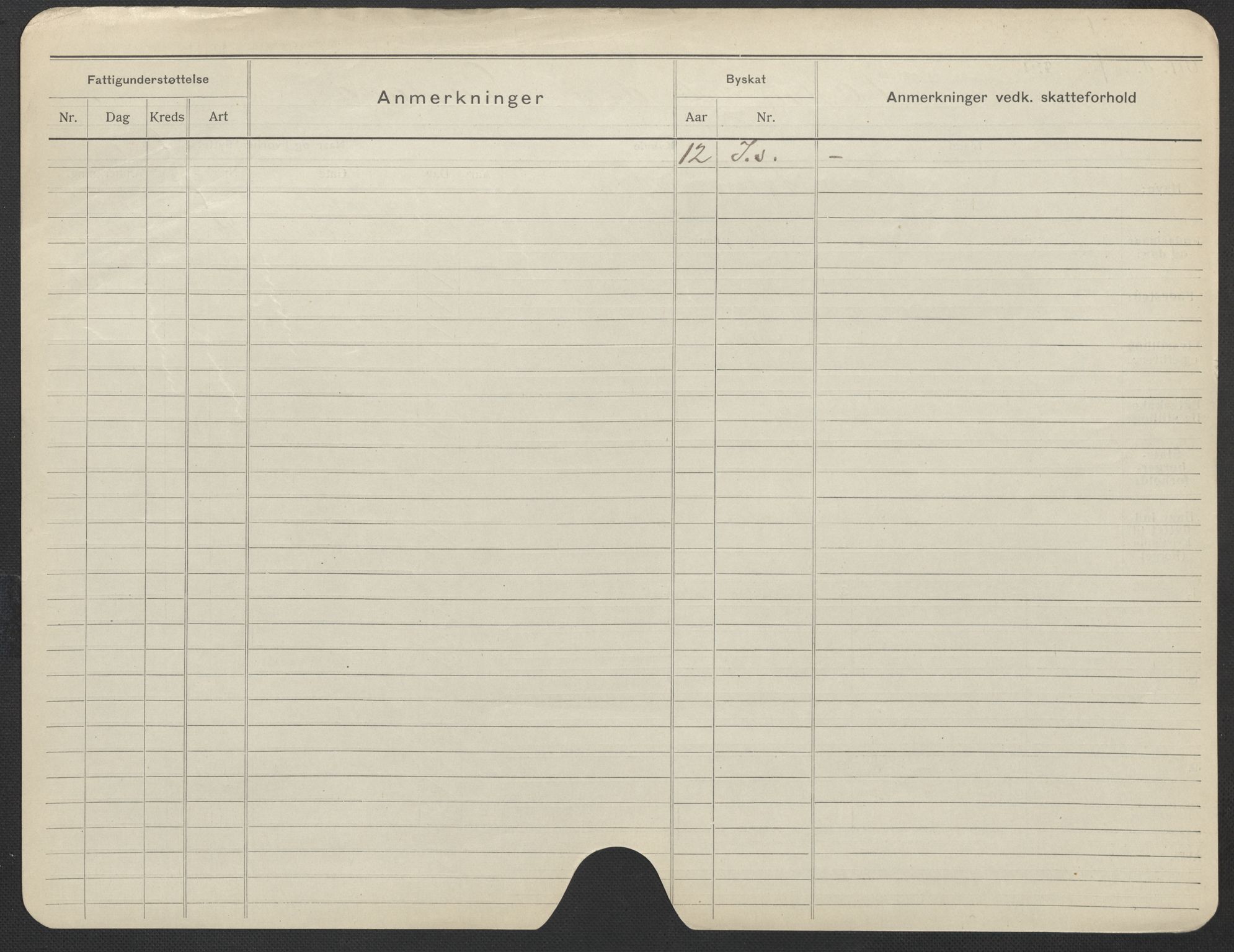 Oslo folkeregister, Registerkort, AV/SAO-A-11715/F/Fa/Fac/L0025: Kvinner, 1906-1914, p. 1275b