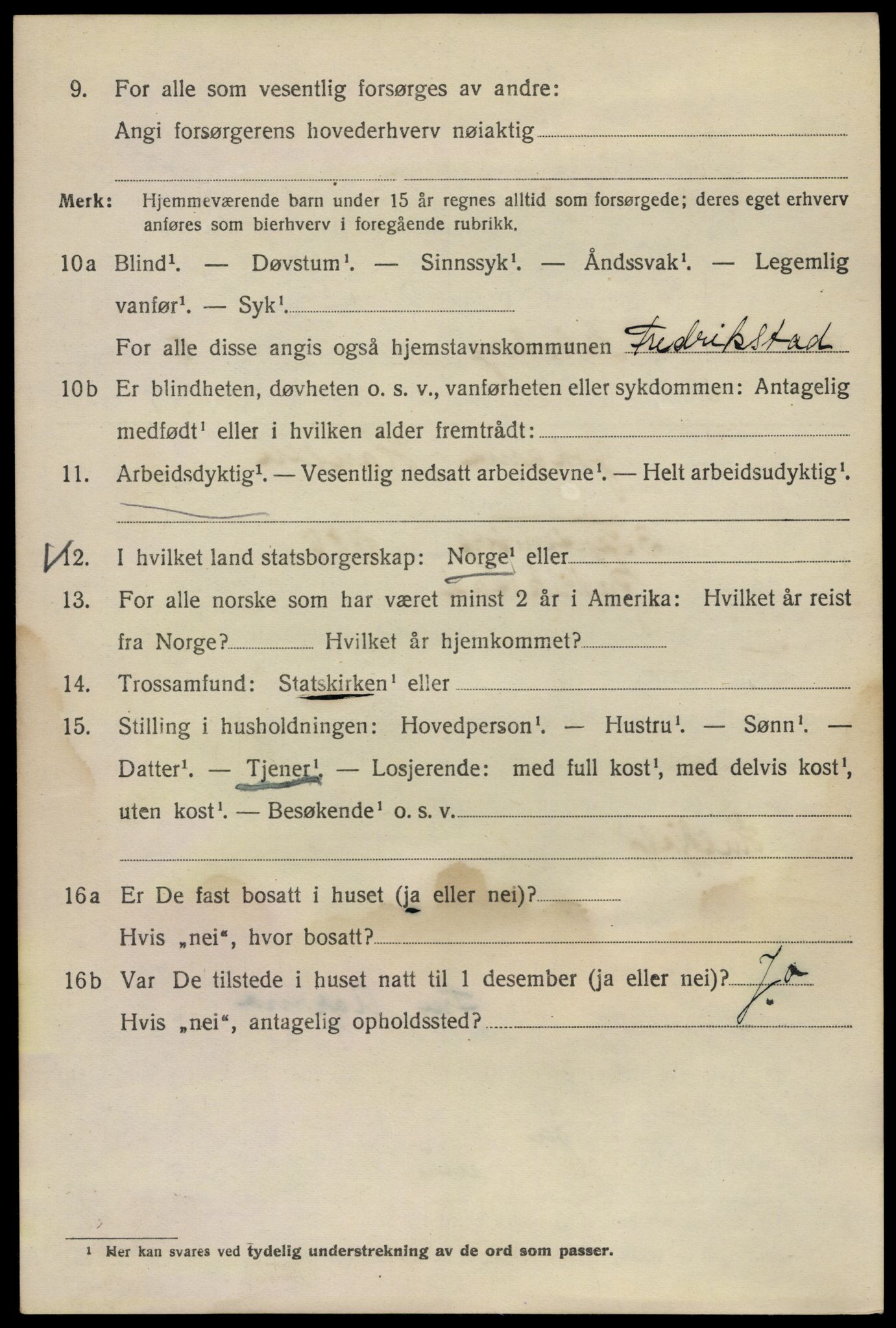 SAO, 1920 census for Kristiania, 1920, p. 366960