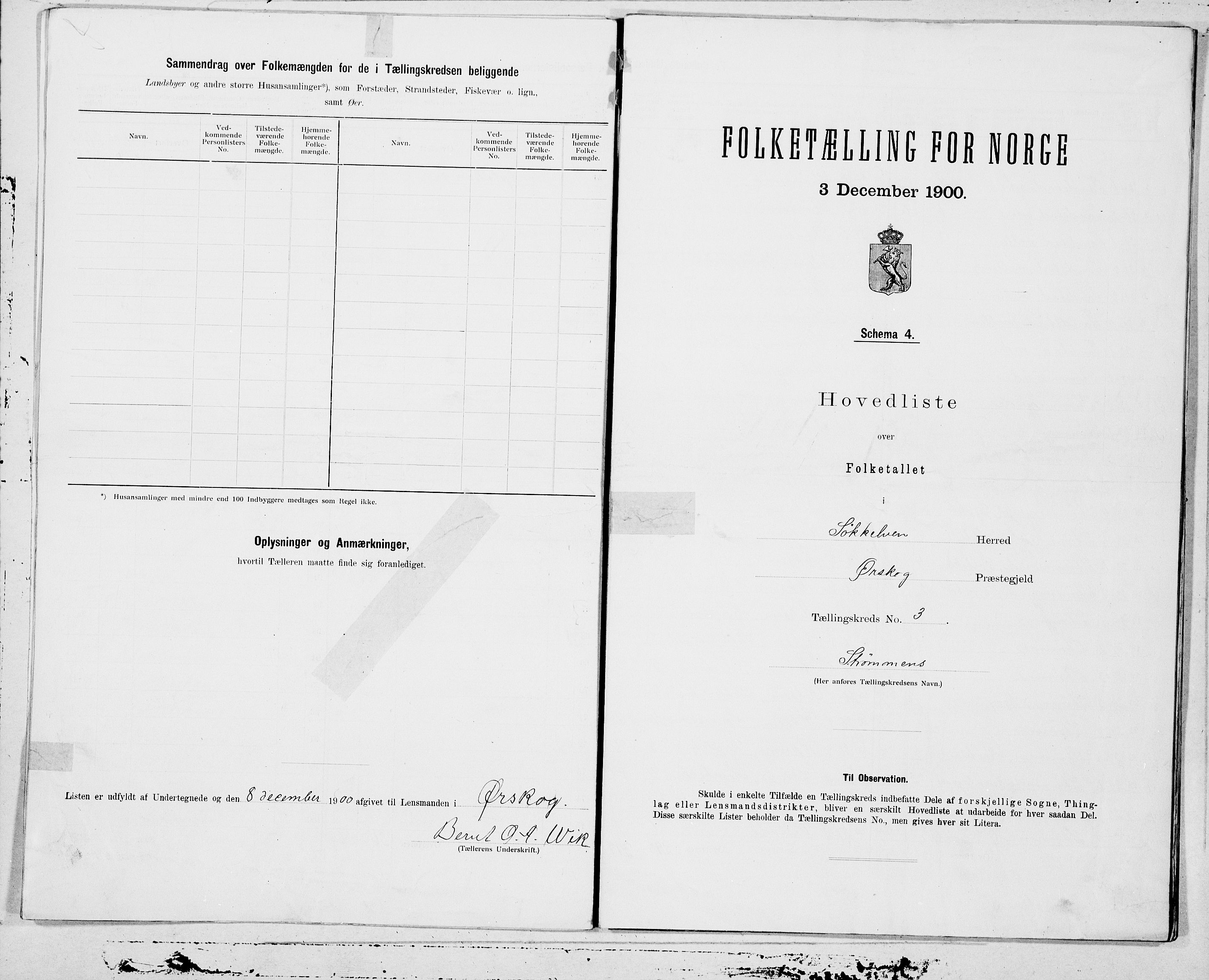 SAT, 1900 census for Sykkylven, 1900, p. 8