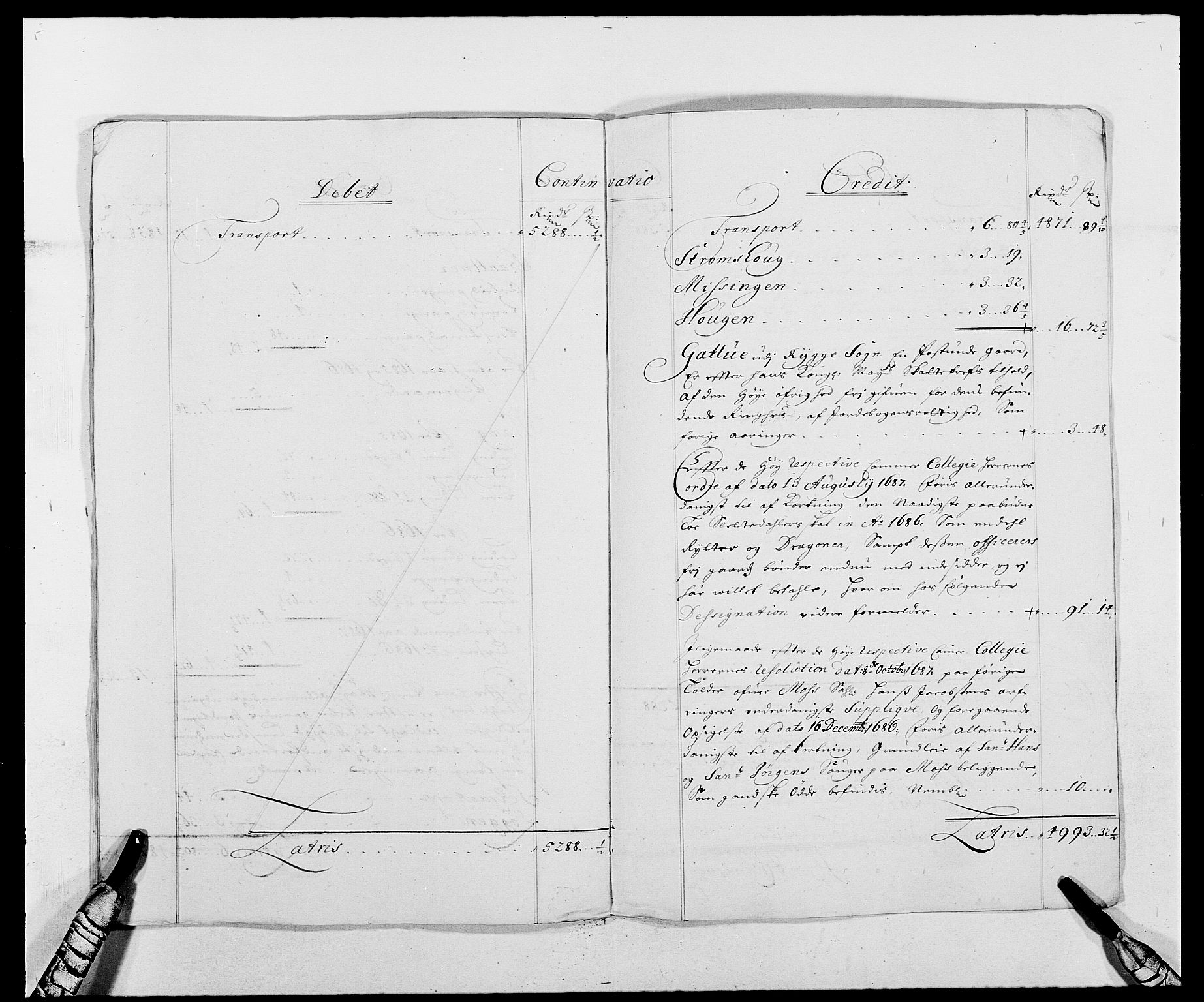 Rentekammeret inntil 1814, Reviderte regnskaper, Fogderegnskap, AV/RA-EA-4092/R02/L0105: Fogderegnskap Moss og Verne kloster, 1685-1687, p. 273