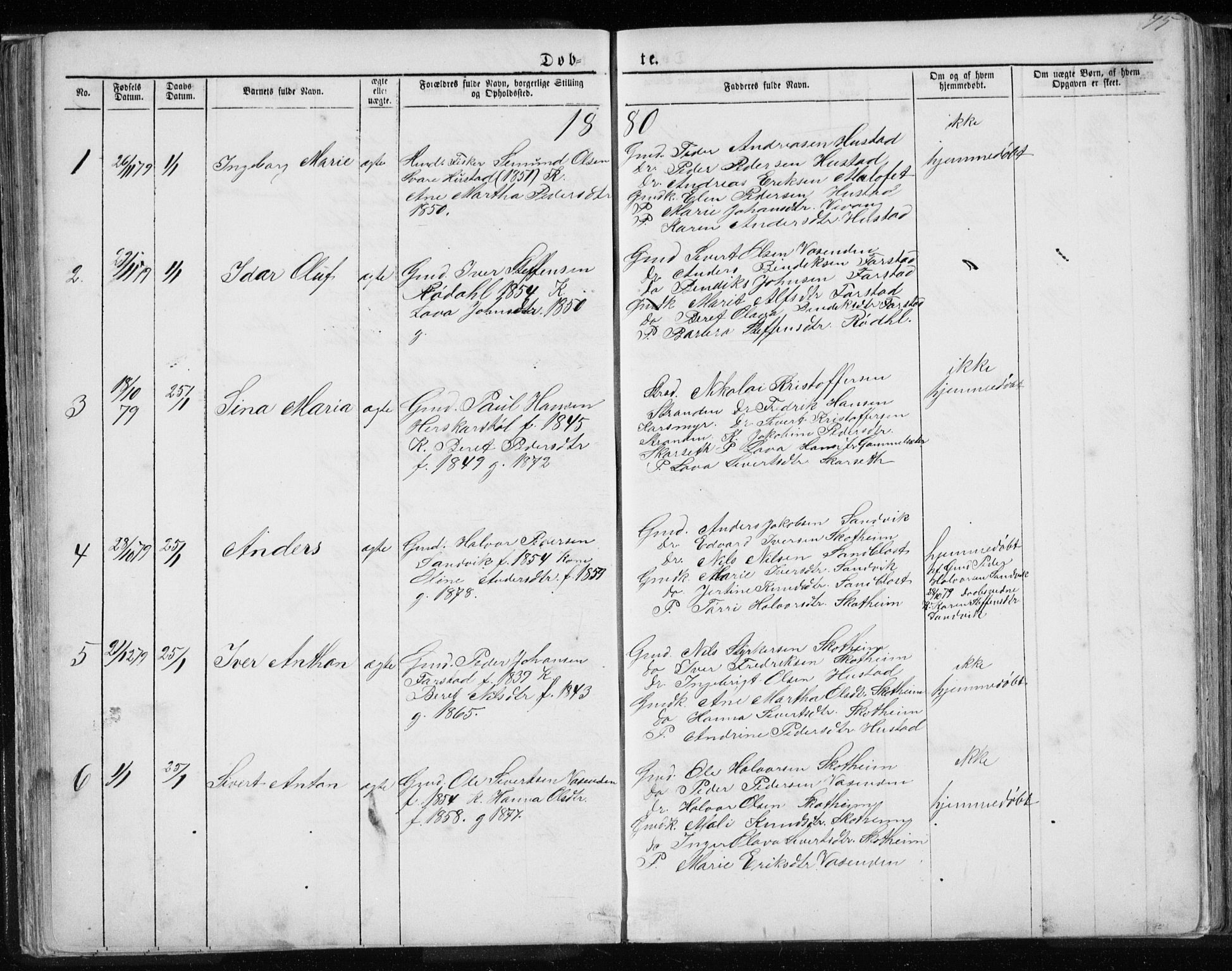 Ministerialprotokoller, klokkerbøker og fødselsregistre - Møre og Romsdal, AV/SAT-A-1454/567/L0782: Parish register (copy) no. 567C02, 1867-1886, p. 75