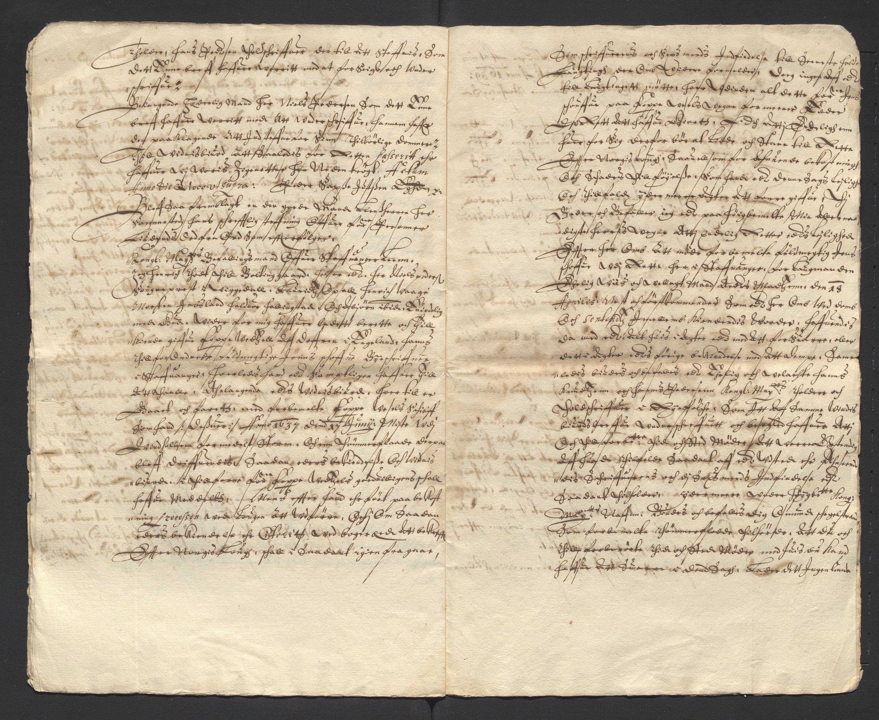 Stavanger len, AV/SAST-A-101870/Oa/L0016: Dommer, brev m.m., 1615-1644, p. 268