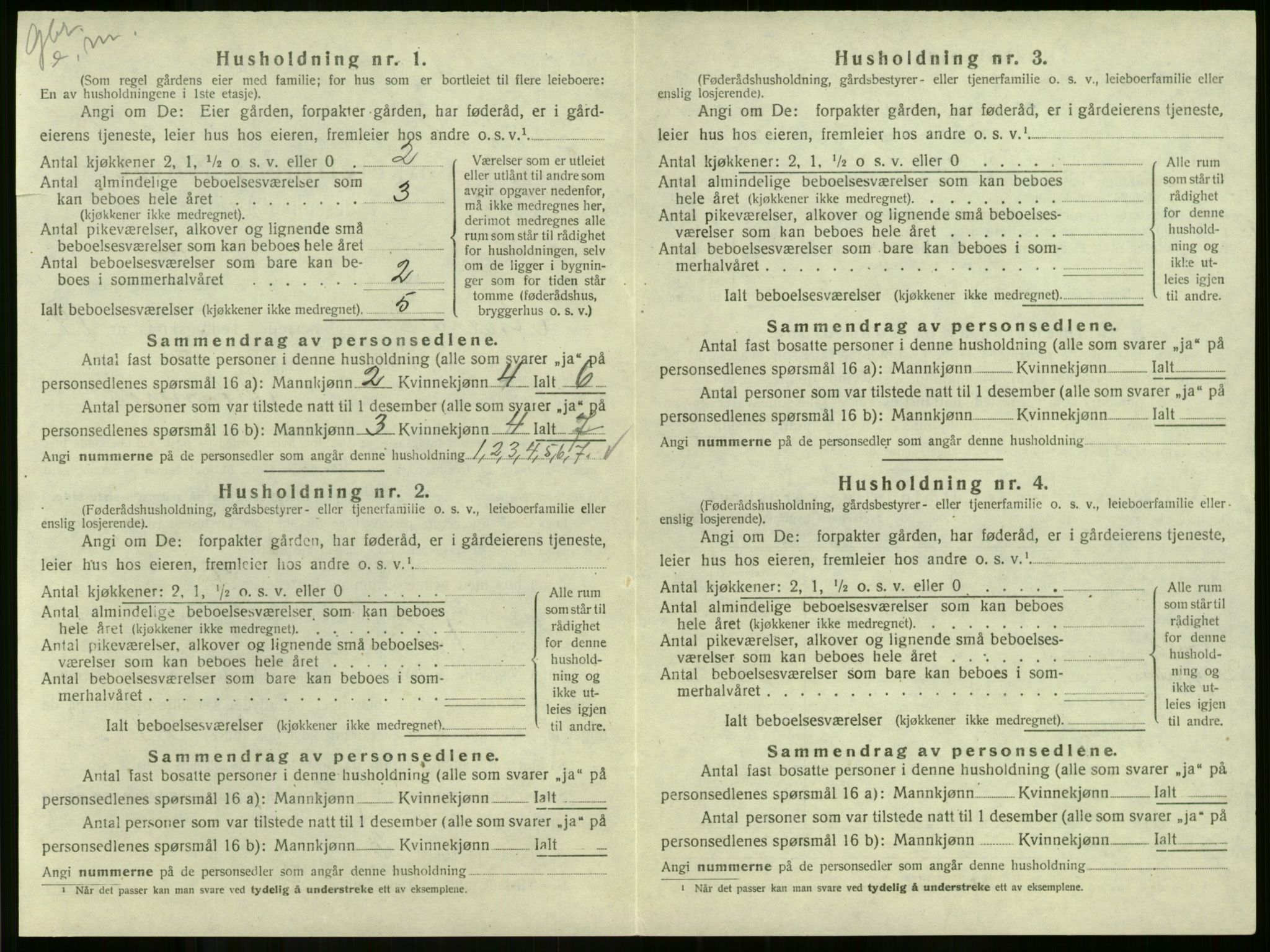SAKO, 1920 census for Andebu, 1920, p. 1062