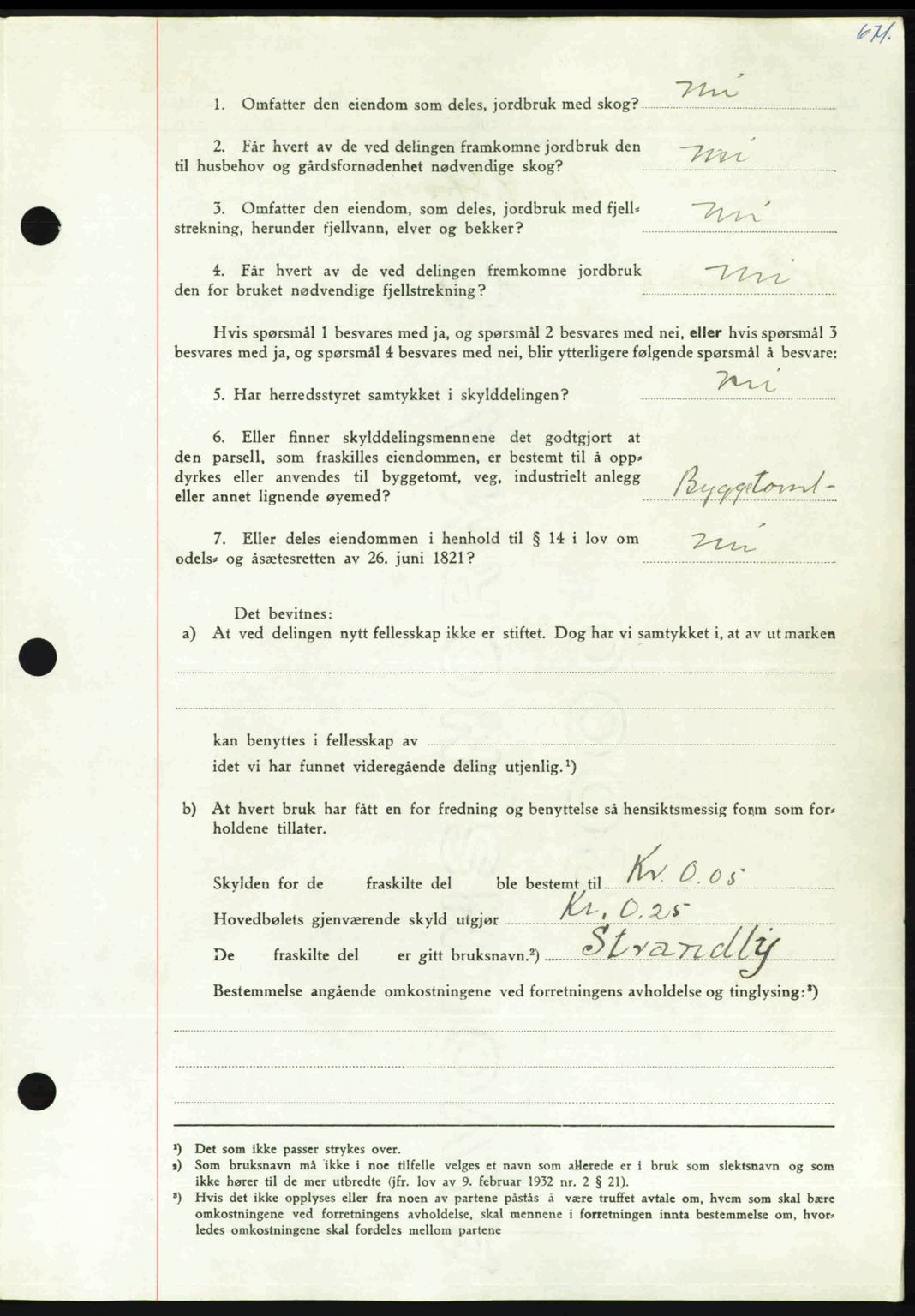 Nordmøre sorenskriveri, AV/SAT-A-4132/1/2/2Ca: Mortgage book no. A112, 1949-1949, Diary no: : 2791/1949