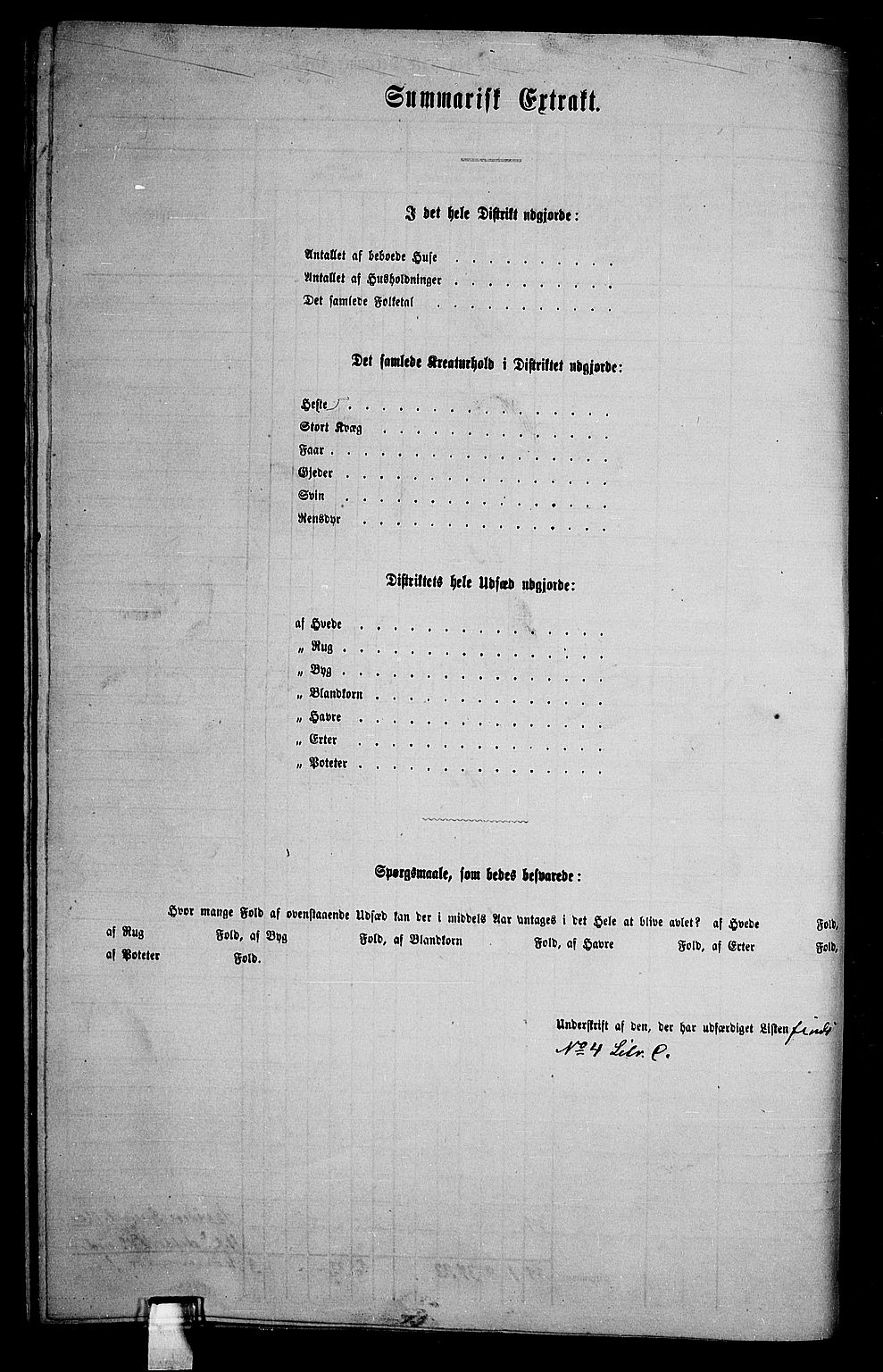 RA, 1865 census for Lom, 1865, p. 116