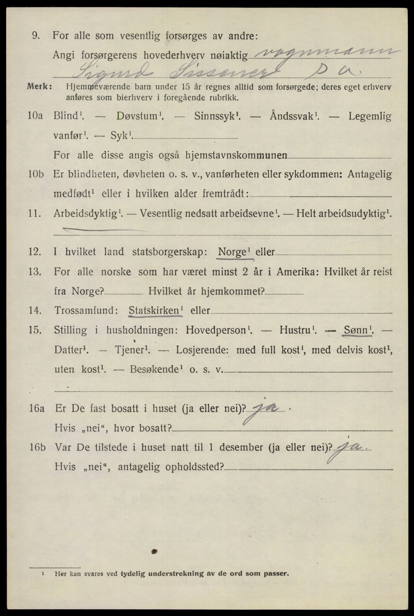 SAO, 1920 census for Eidsvoll, 1920, p. 23356