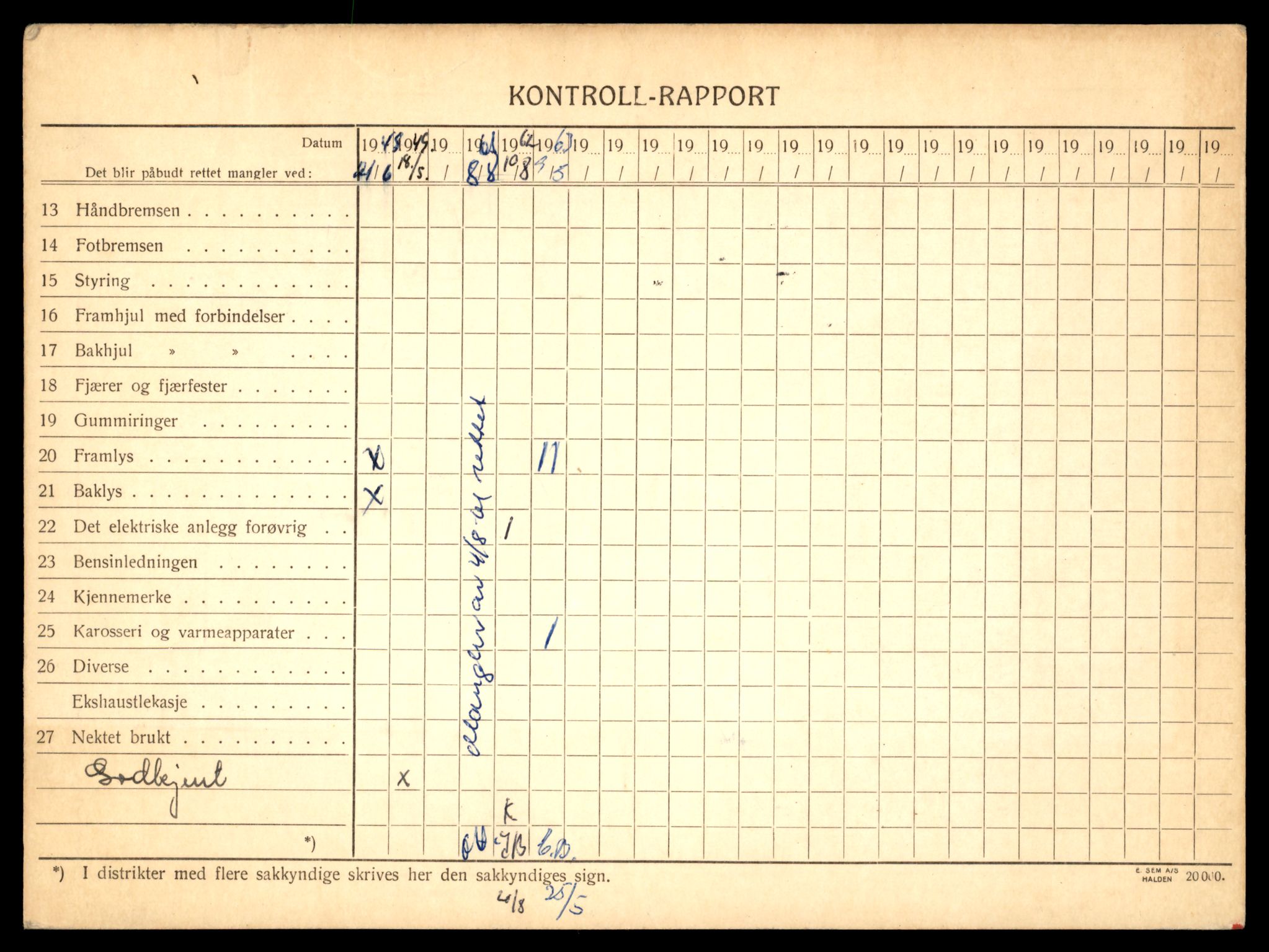 Møre og Romsdal vegkontor - Ålesund trafikkstasjon, AV/SAT-A-4099/F/Fe/L0022: Registreringskort for kjøretøy T 10584 - T 10694, 1927-1998, p. 1624