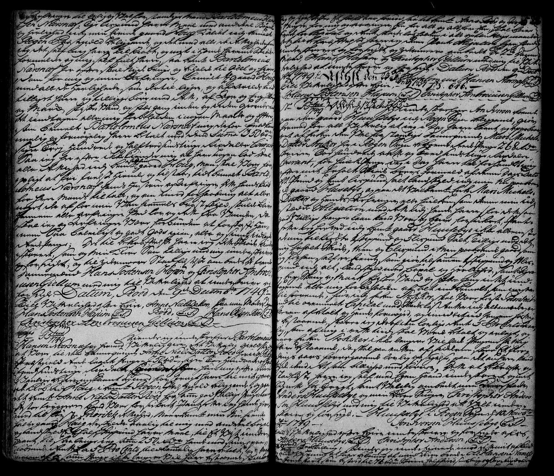 Lier, Røyken og Hurum sorenskriveri, SAKO/A-89/G/Ga/Gaa/L0002: Mortgage book no. II, 1725-1755, p. 523