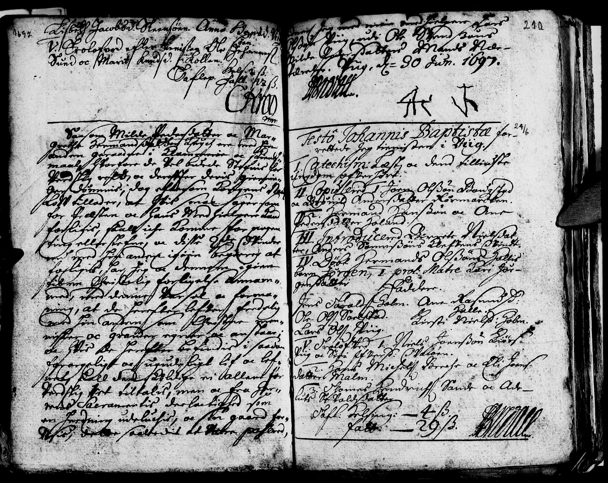 Ministerialprotokoller, klokkerbøker og fødselsregistre - Nordland, AV/SAT-A-1459/812/L0172: Parish register (official) no. 812A01, 1677-1718, p. 210