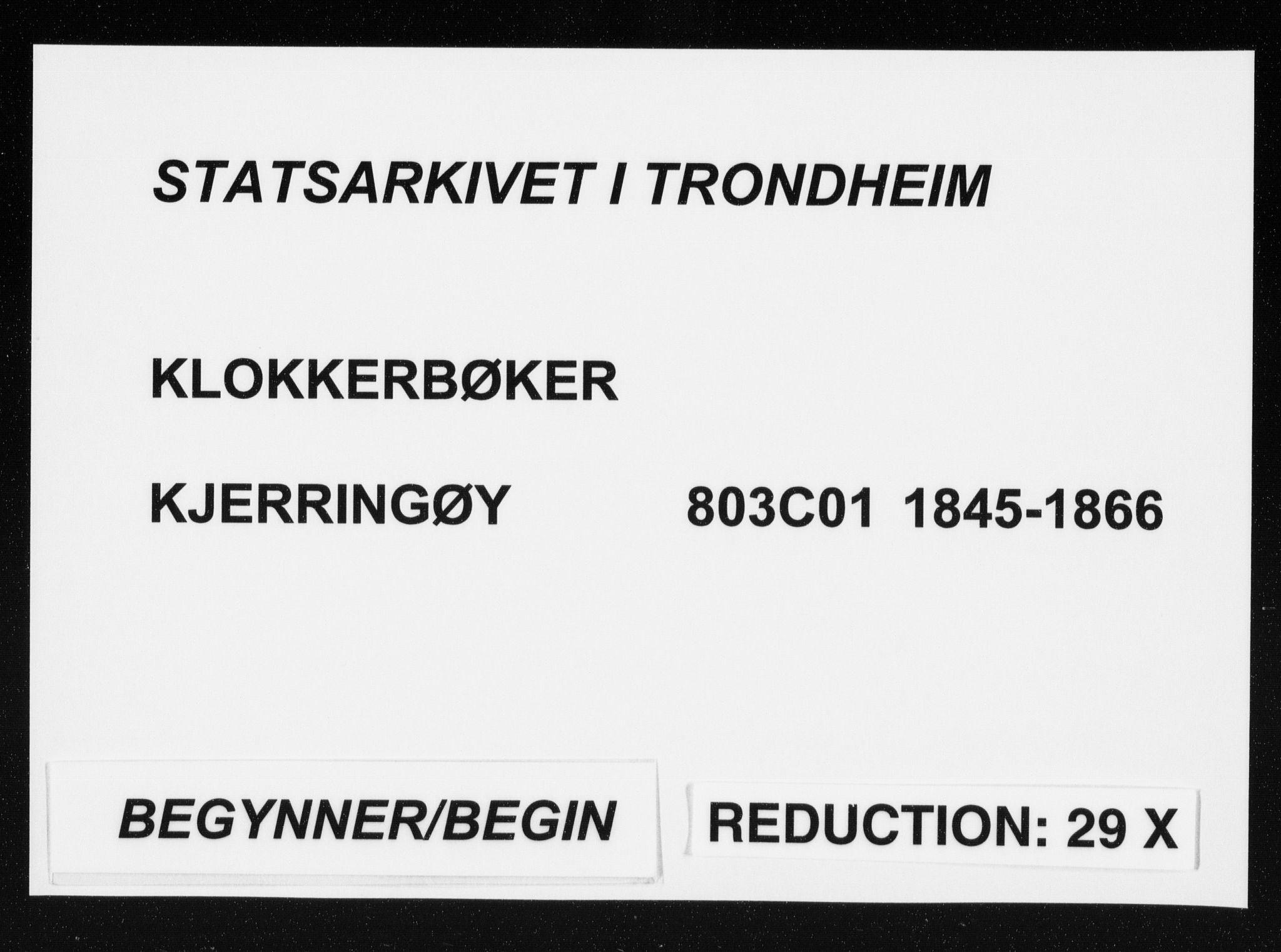 Ministerialprotokoller, klokkerbøker og fødselsregistre - Nordland, SAT/A-1459/803/L0074: Parish register (copy) no. 803C01, 1845-1866