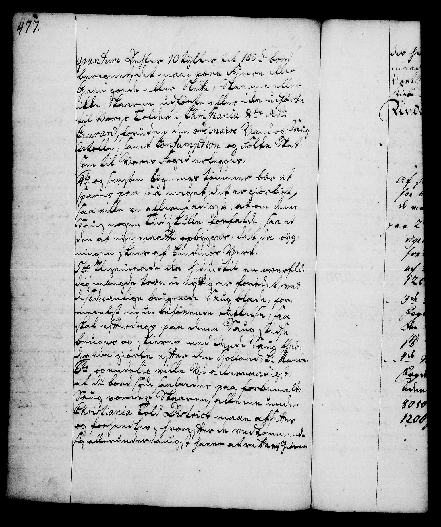 Rentekammeret, Kammerkanselliet, AV/RA-EA-3111/G/Gg/Gga/L0005: Norsk ekspedisjonsprotokoll med register (merket RK 53.5), 1741-1749, p. 477