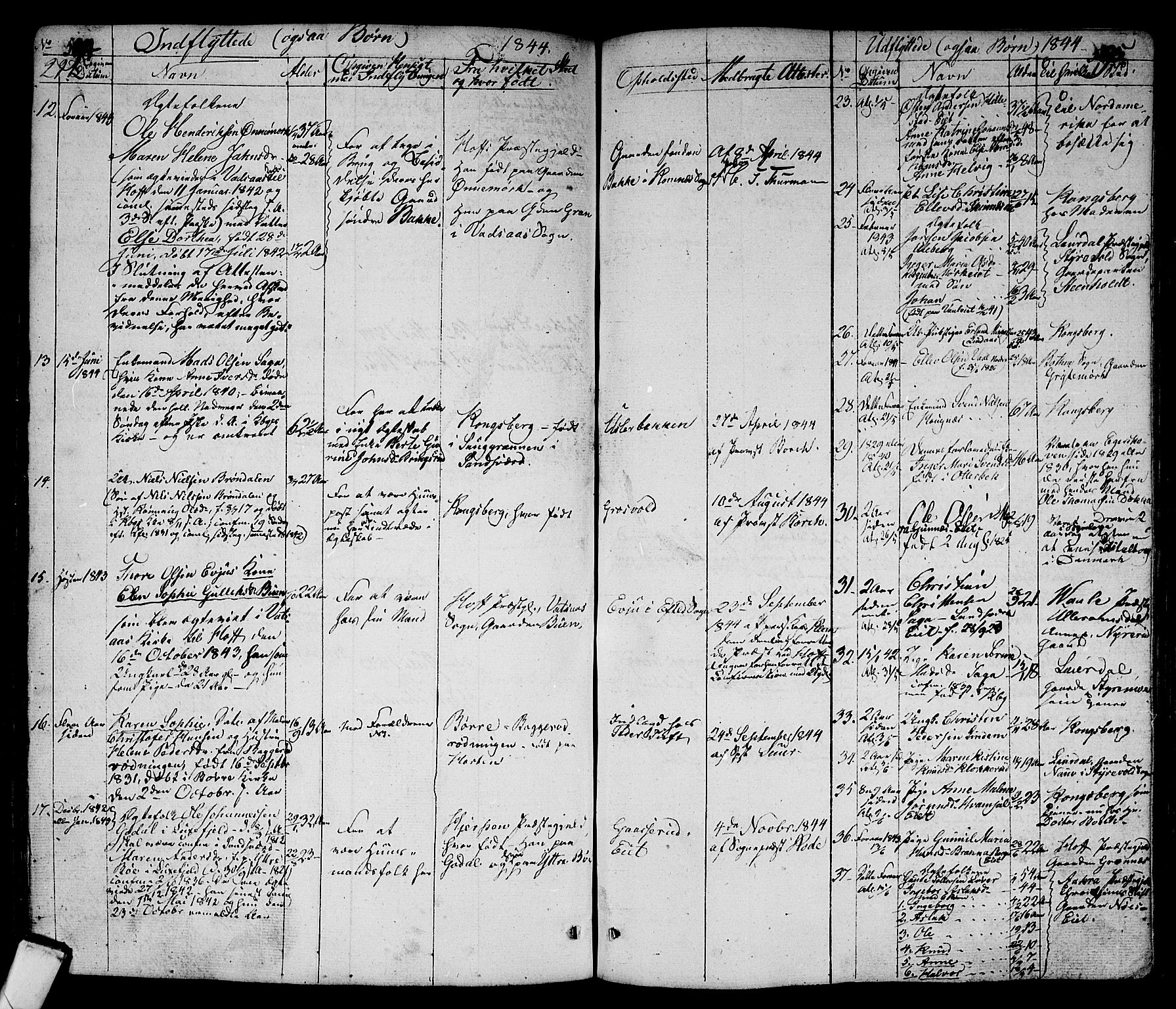 Sandsvær kirkebøker, AV/SAKO-A-244/G/Ga/L0004: Parish register (copy) no. I 4, 1840-1856, p. 298