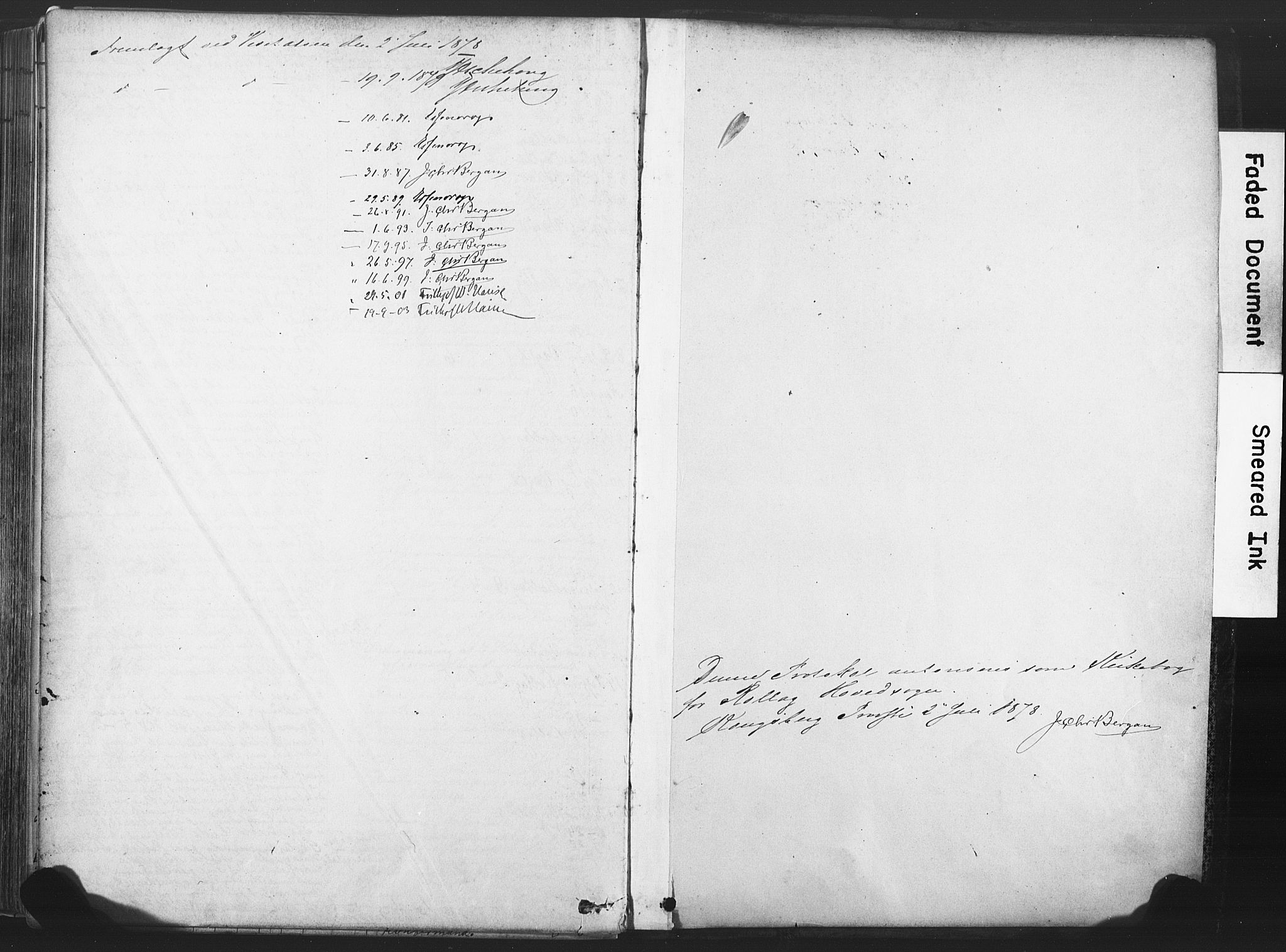 Rollag kirkebøker, SAKO/A-240/F/Fa/L0011: Parish register (official) no. I 11, 1878-1902