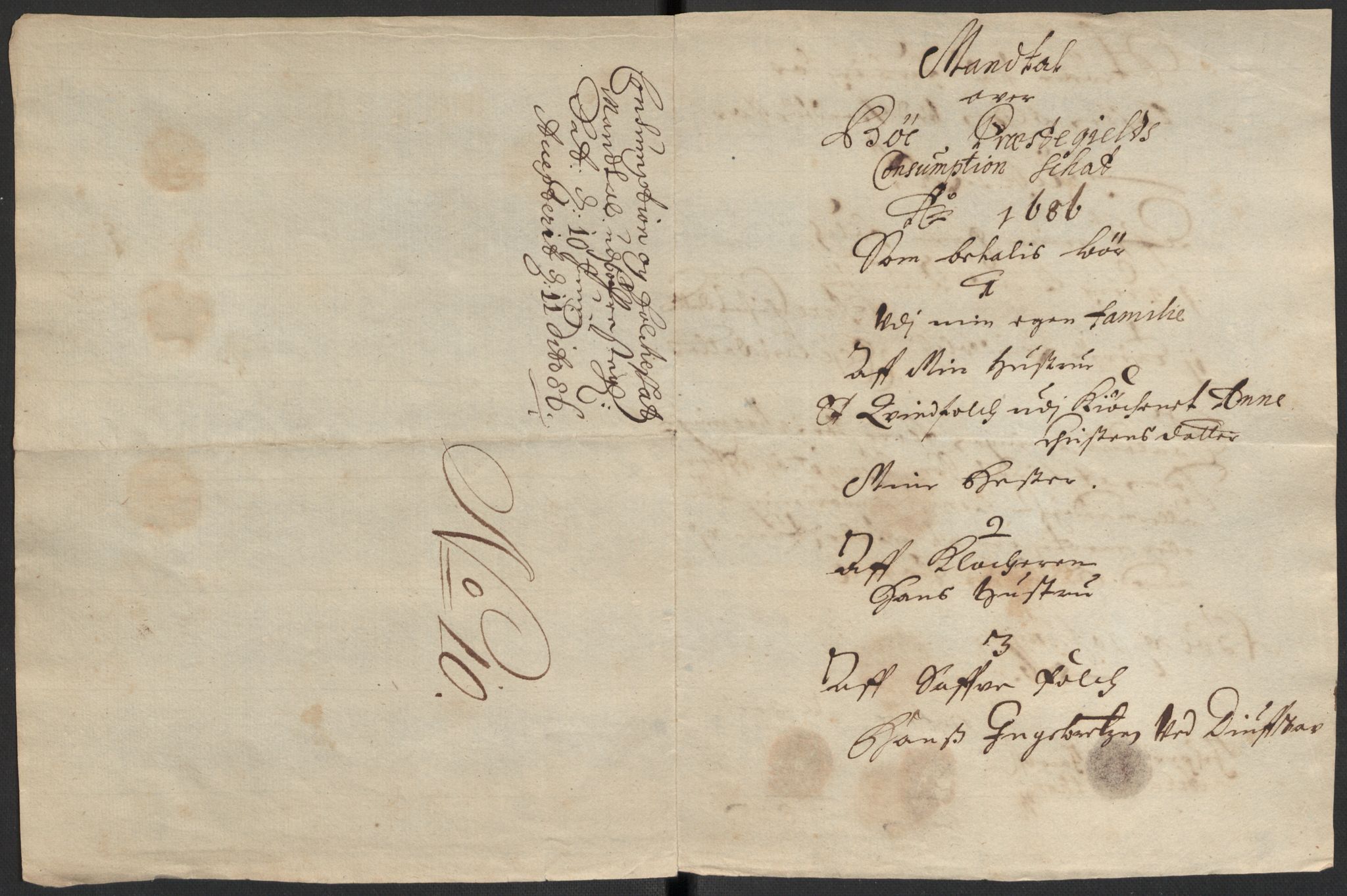 Rentekammeret inntil 1814, Reviderte regnskaper, Fogderegnskap, AV/RA-EA-4092/R35/L2083: Fogderegnskap Øvre og Nedre Telemark, 1686, p. 394