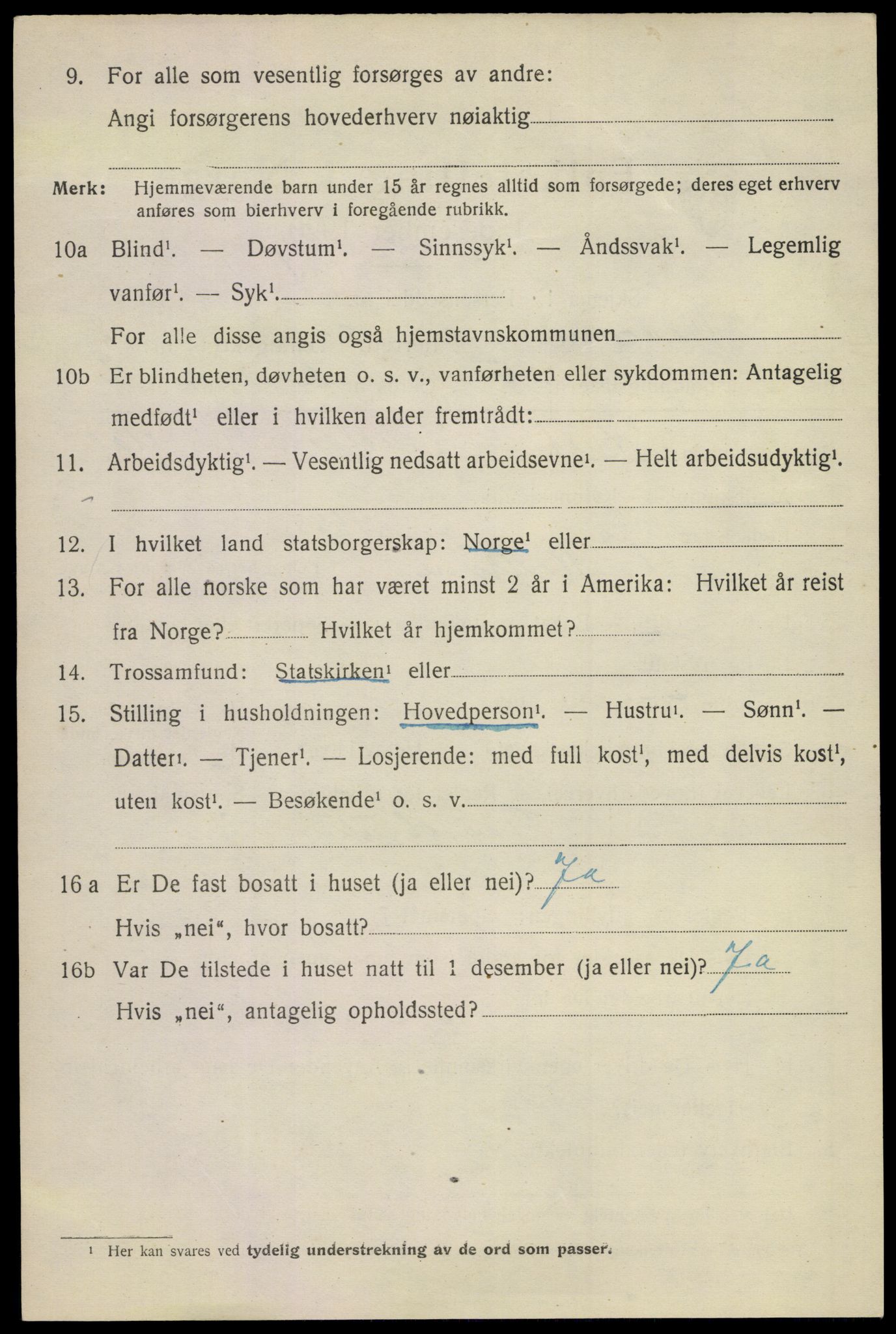 SAKO, 1920 census for Hedrum, 1920, p. 10848