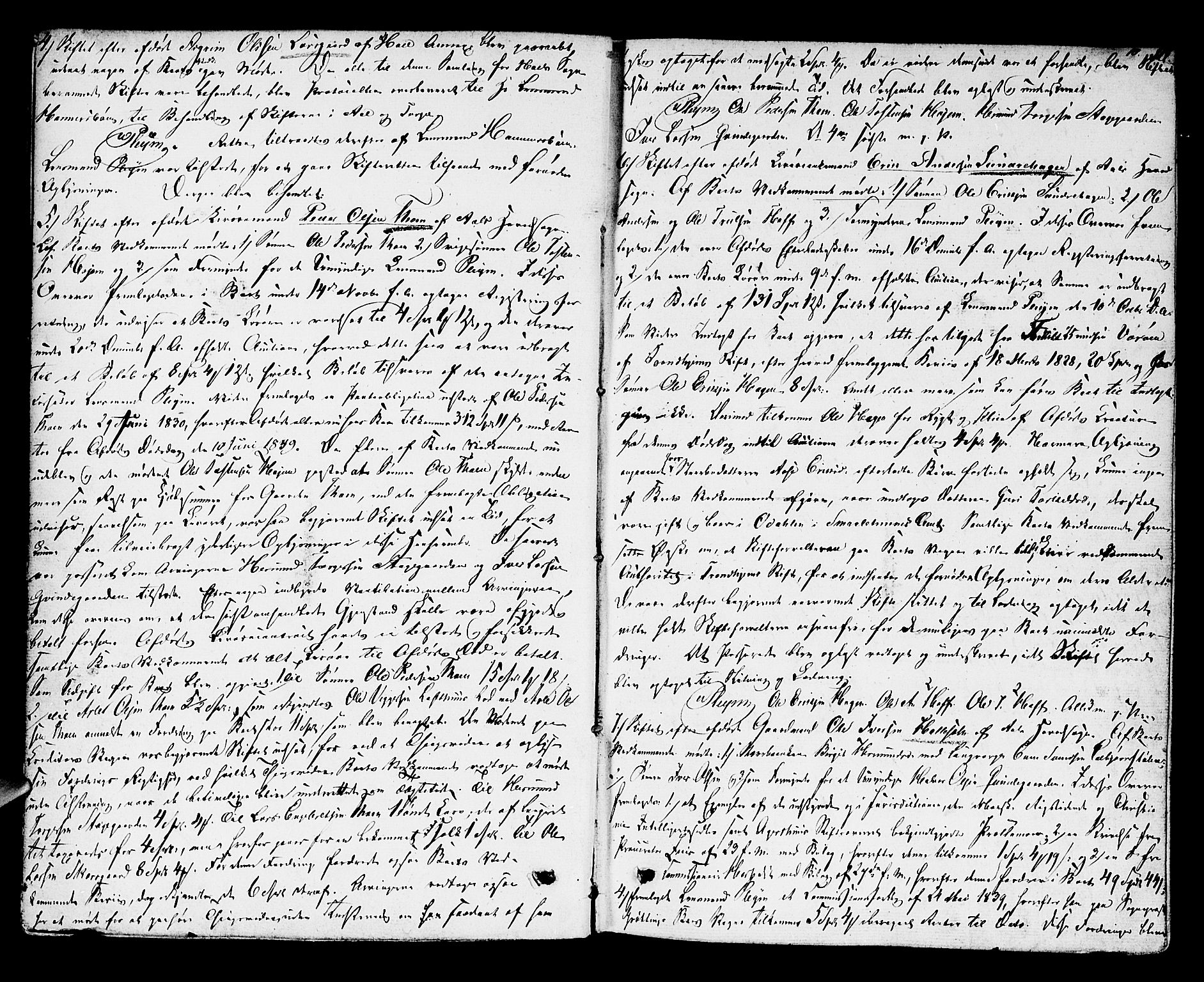 Hallingdal sorenskriveri, AV/SAKO-A-121/H/Hb/Hba/L0004: Skifteprotokoll, 1839-1844, p. 9b-10a