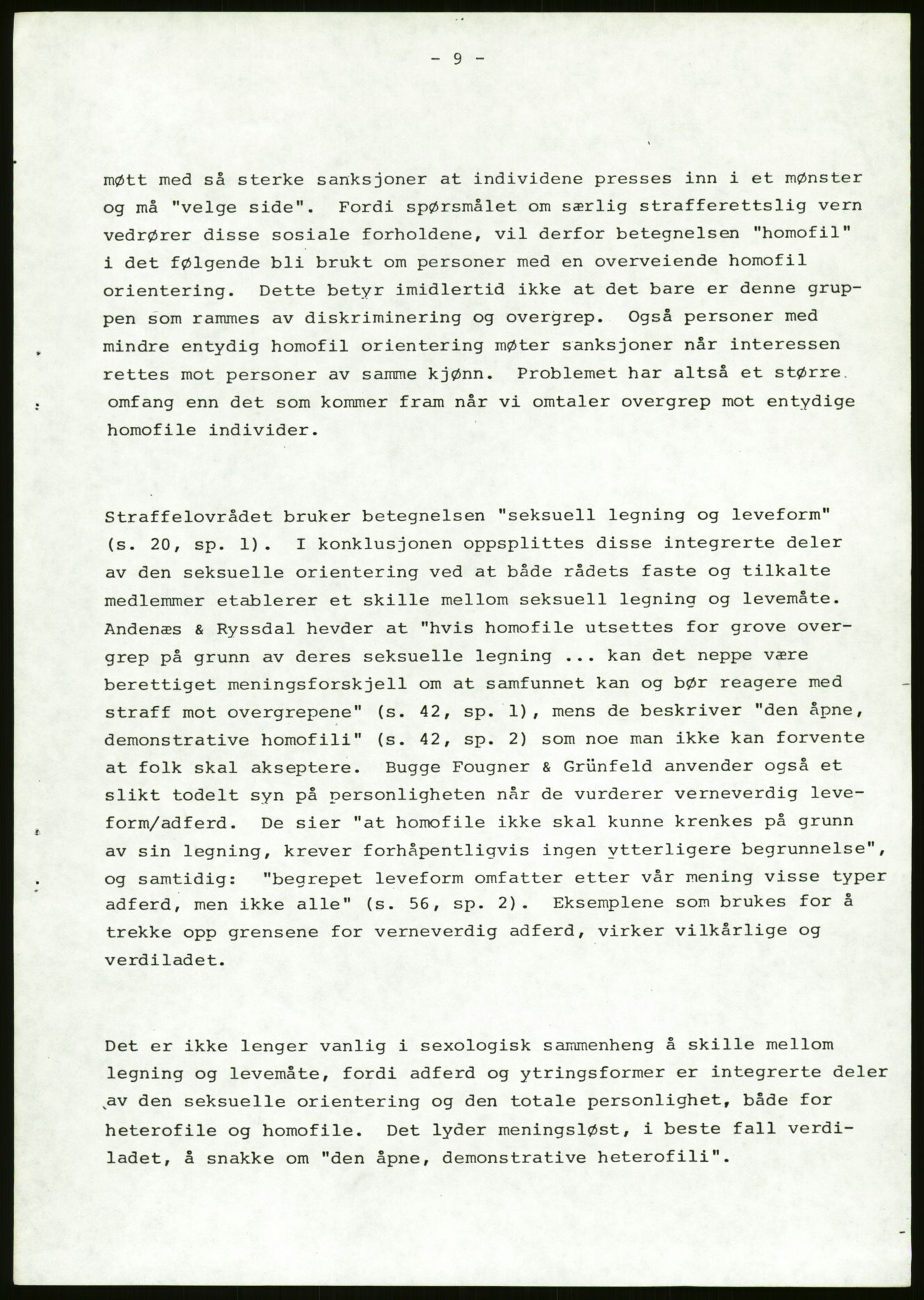 Turid Eikvam, AV/RA-PA-1457/F/Fa/L0009: Diverse, 1979-1981, p. 25