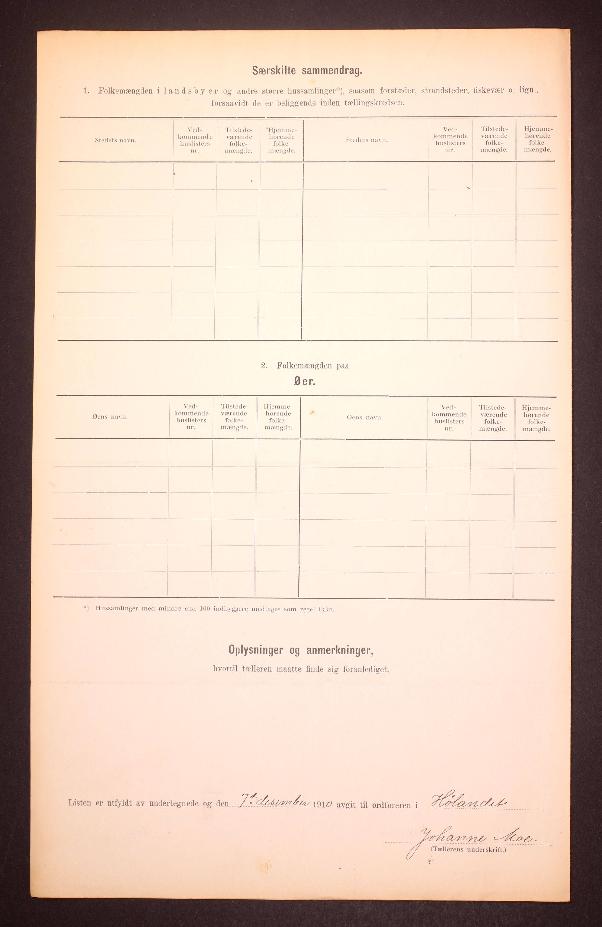 RA, 1910 census for Hølonda, 1910, p. 12