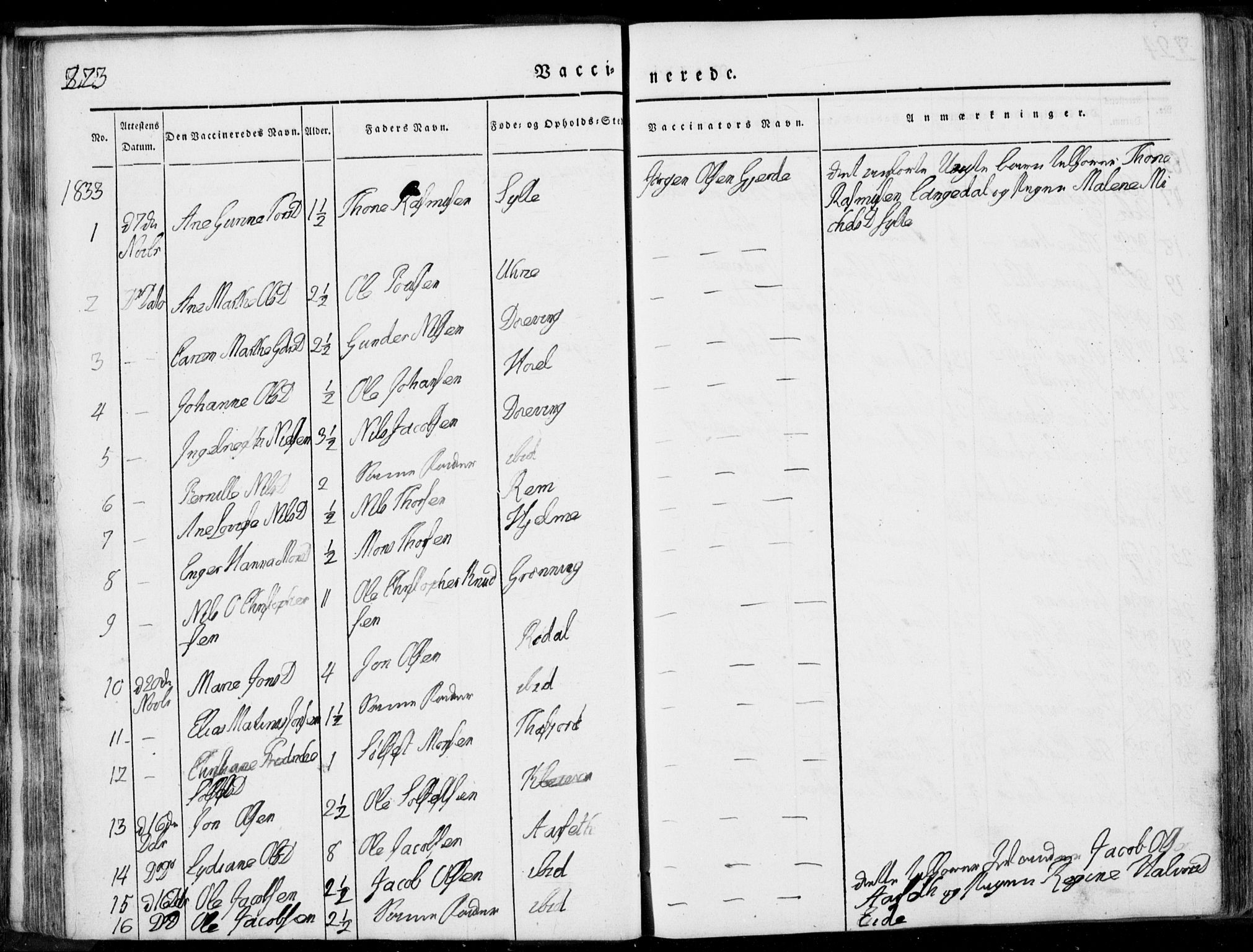 Ministerialprotokoller, klokkerbøker og fødselsregistre - Møre og Romsdal, SAT/A-1454/519/L0248: Parish register (official) no. 519A07, 1829-1860, p. 223