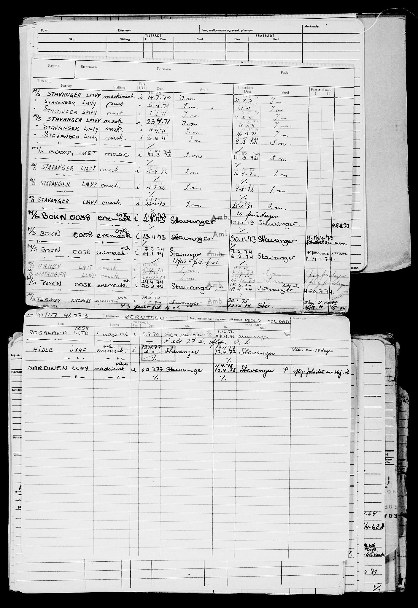 Direktoratet for sjømenn, AV/RA-S-3545/G/Gb/L0153: Hovedkort, 1917, p. 159