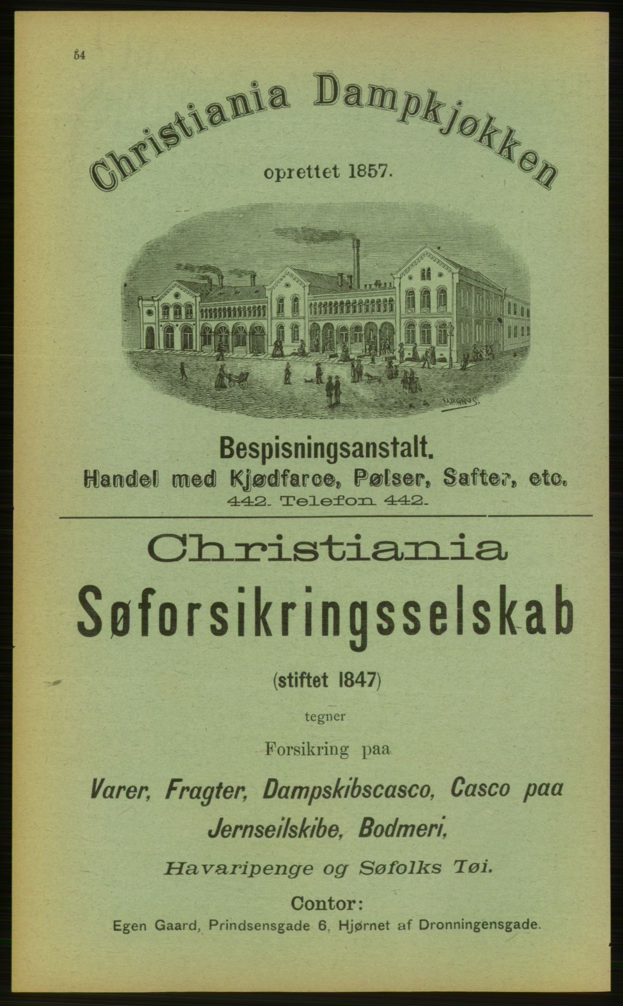 Kristiania/Oslo adressebok, PUBL/-, 1898, p. 54