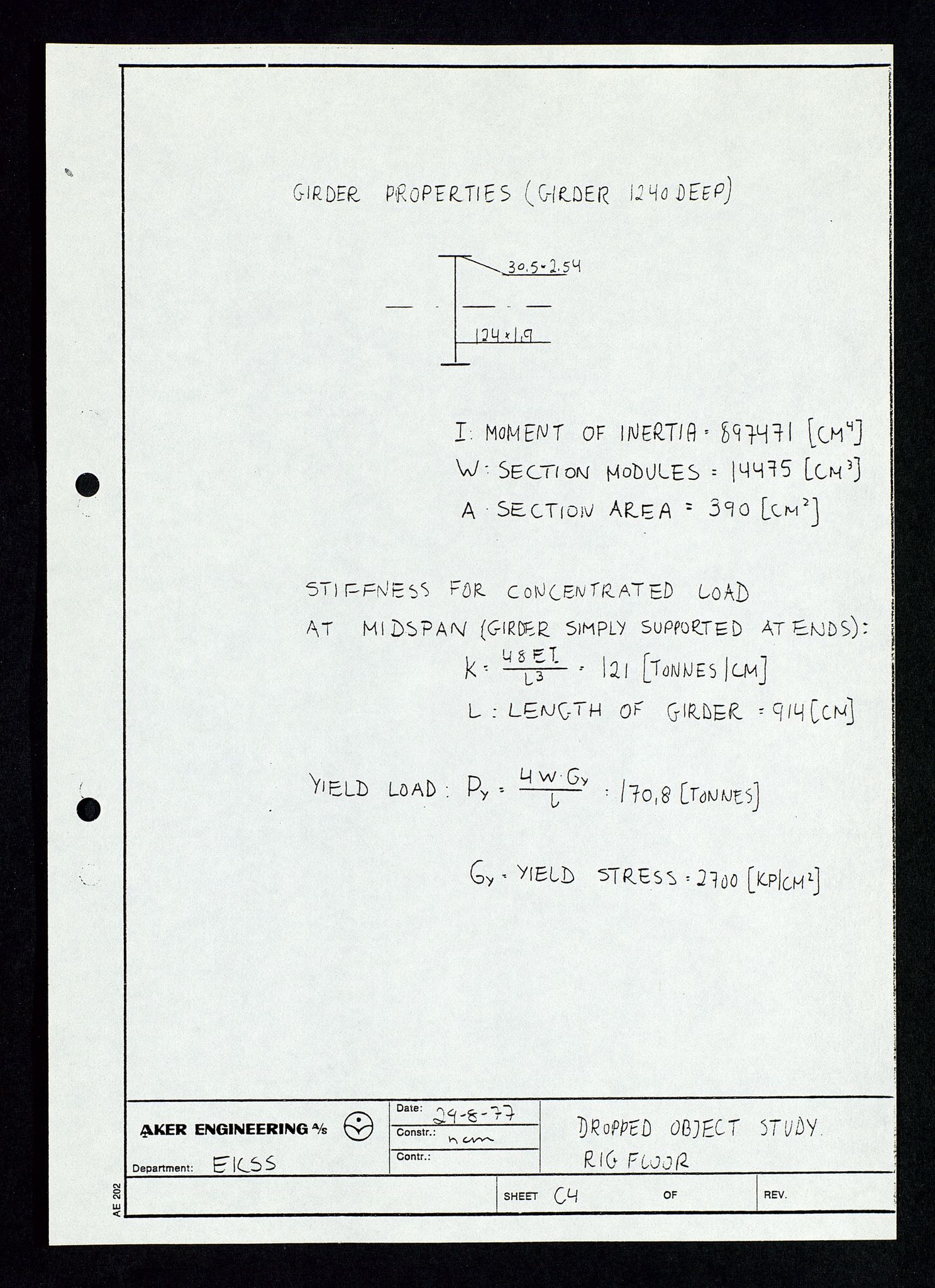 Pa 1339 - Statoil ASA, AV/SAST-A-101656/0001/D/Dm/L0348: Gravitasjonsplattform betong, 1975-1978, p. 149