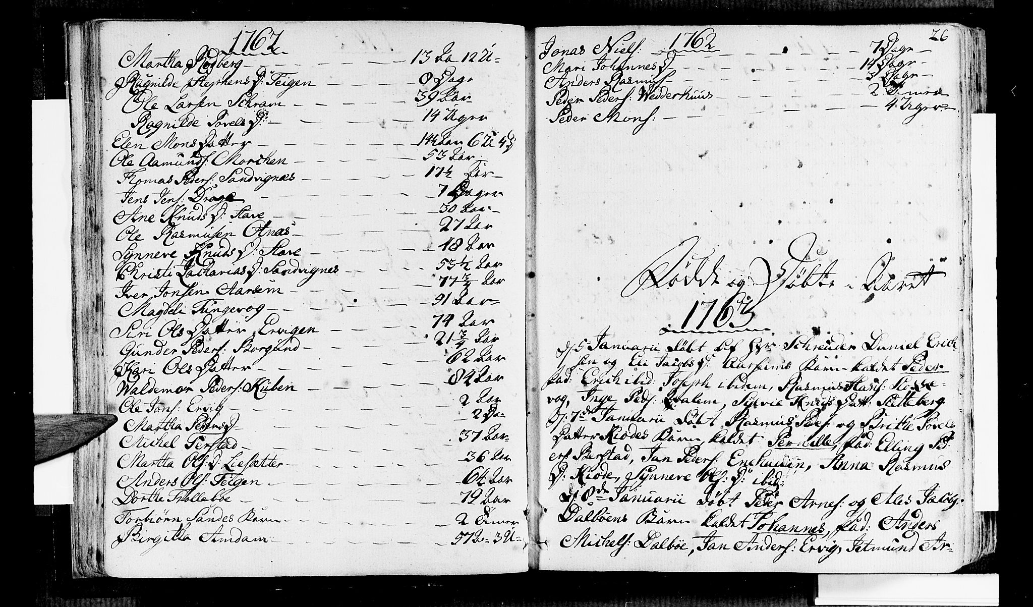 Selje sokneprestembete, AV/SAB-A-99938/H/Ha/Haa/Haaa: Parish register (official) no. A 5, 1760-1782, p. 26