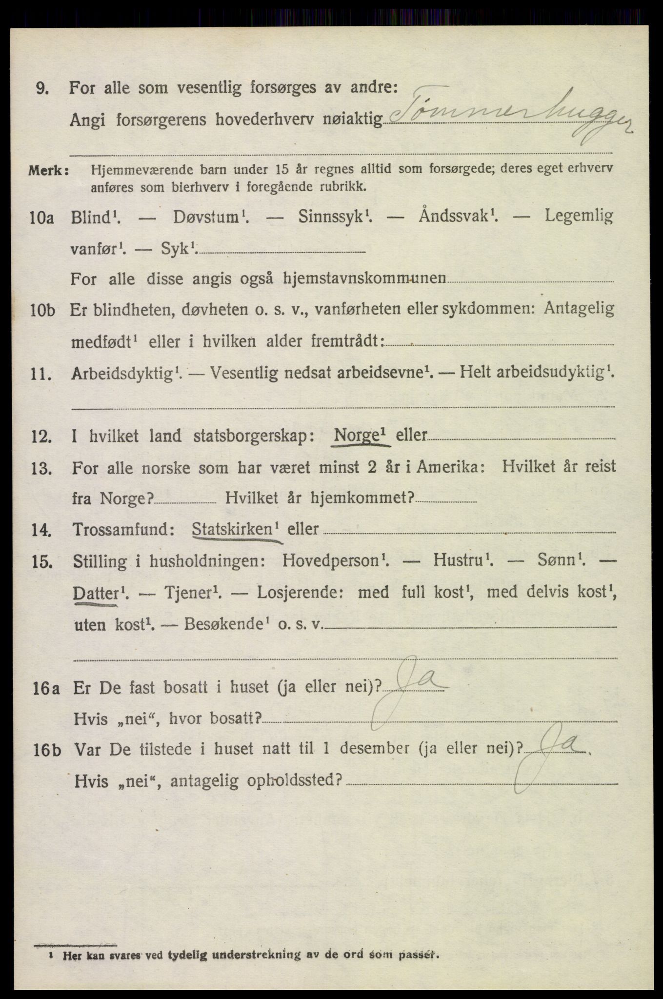 SAH, 1920 census for Nord-Odal, 1920, p. 7948