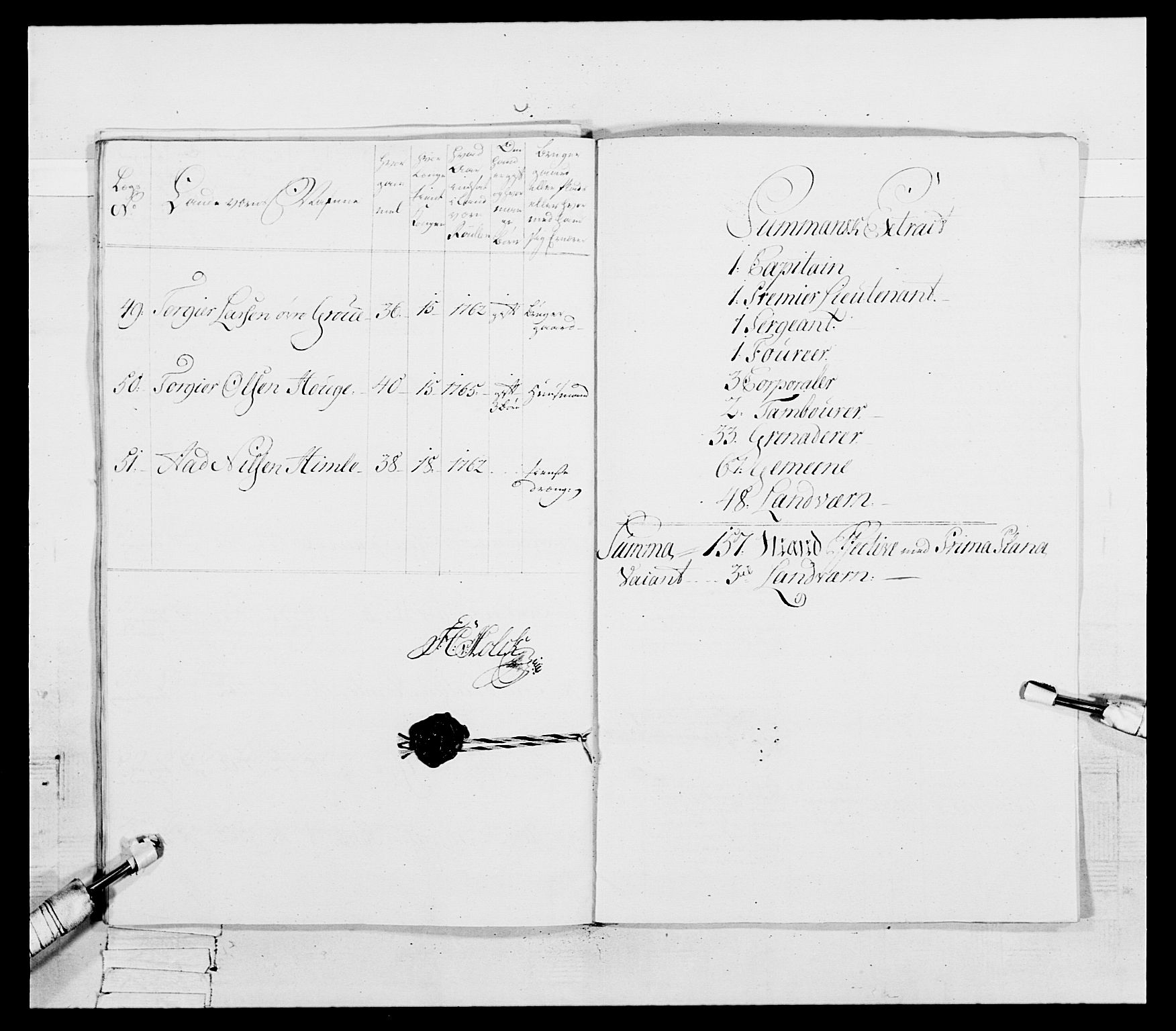 Generalitets- og kommissariatskollegiet, Det kongelige norske kommissariatskollegium, AV/RA-EA-5420/E/Eh/L0092: 2. Bergenhusiske nasjonale infanteriregiment, 1769-1771, p. 319