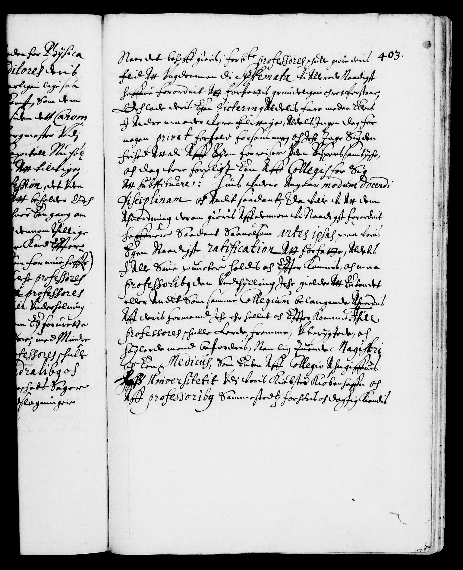 Danske Kanselli 1572-1799, AV/RA-EA-3023/F/Fc/Fca/Fcaa/L0005: Norske registre (mikrofilm), 1631-1636, p. 403a