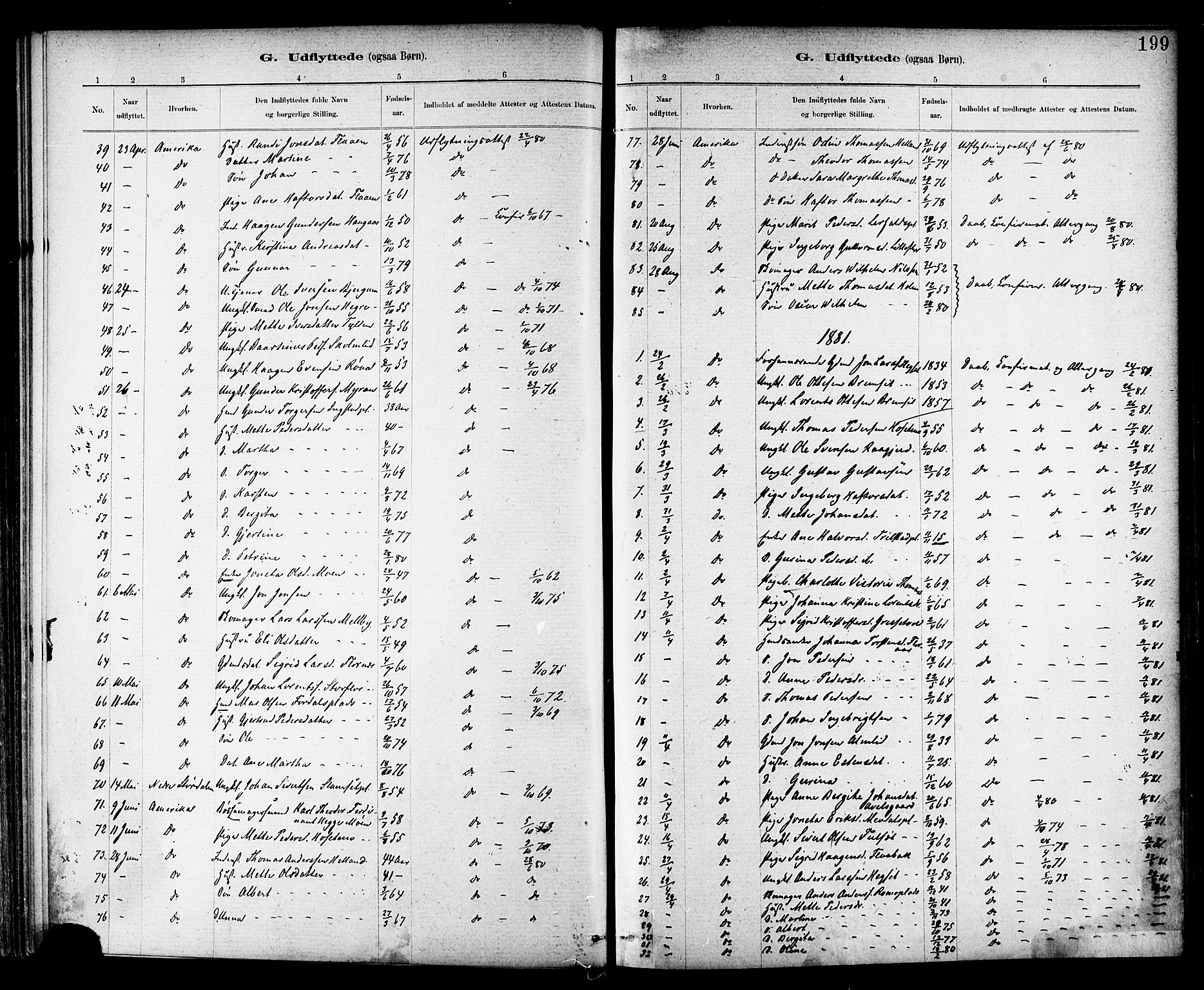 Ministerialprotokoller, klokkerbøker og fødselsregistre - Nord-Trøndelag, SAT/A-1458/703/L0030: Parish register (official) no. 703A03, 1880-1892, p. 199