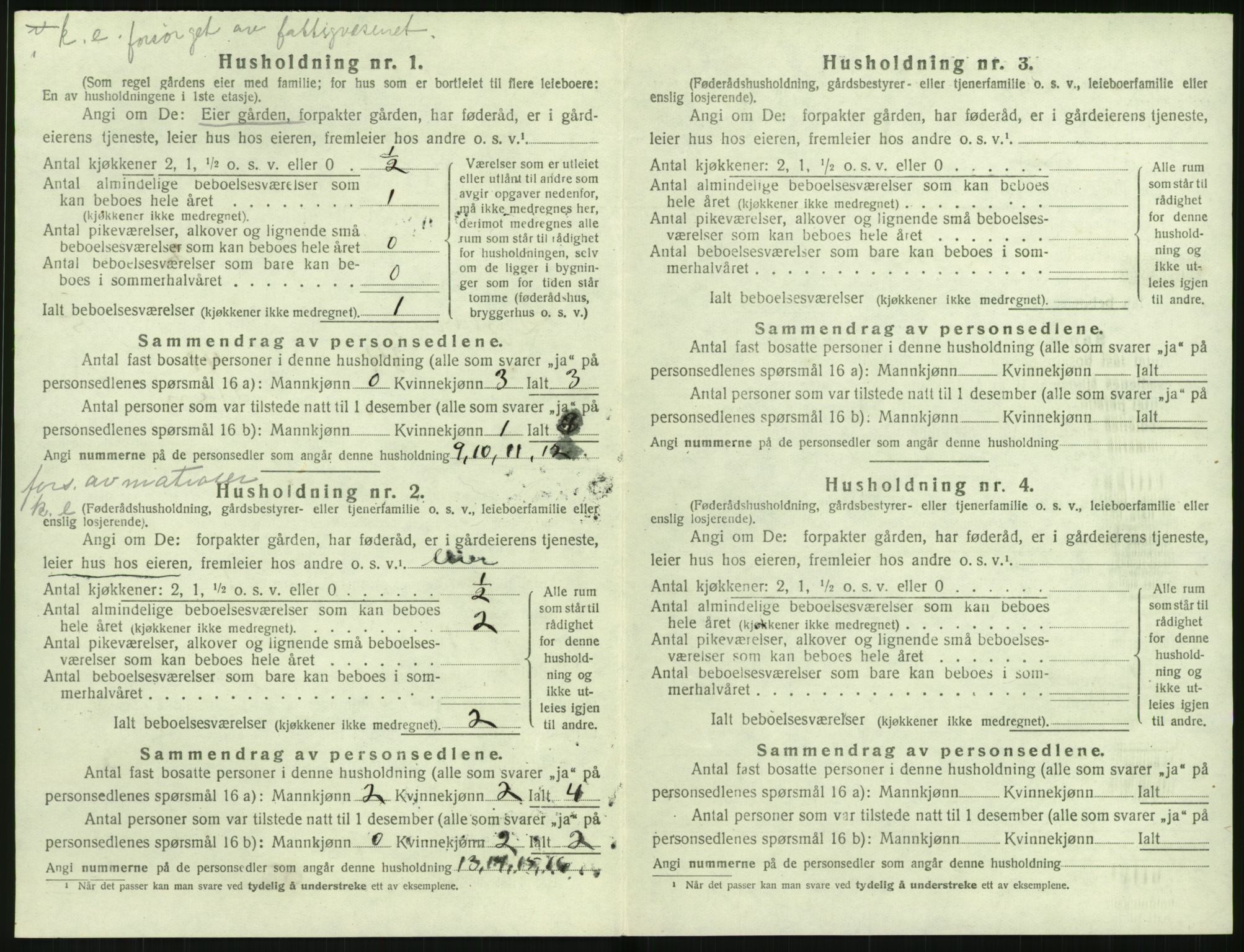 SAK, 1920 census for Dypvåg, 1920, p. 776